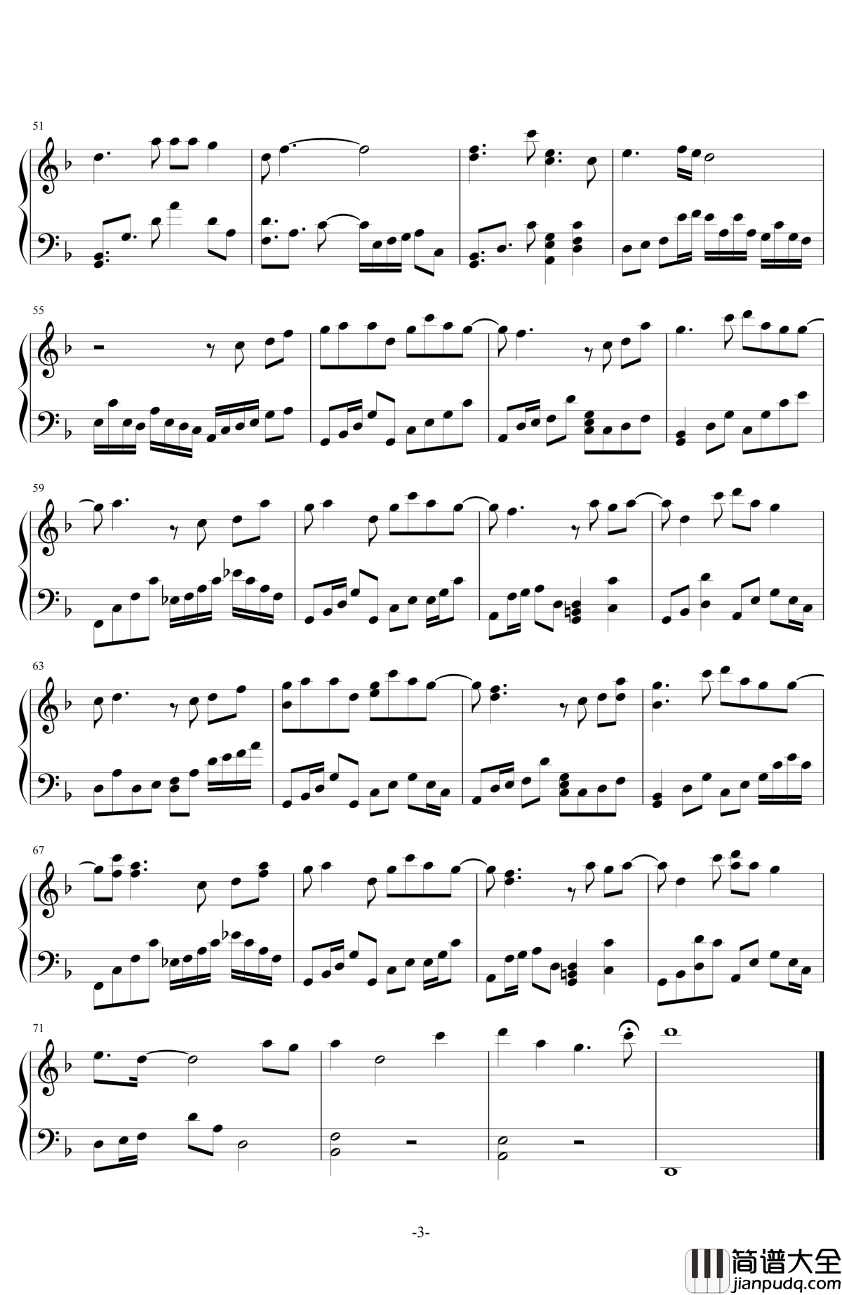 迷心局钢琴谱_胡莎莎