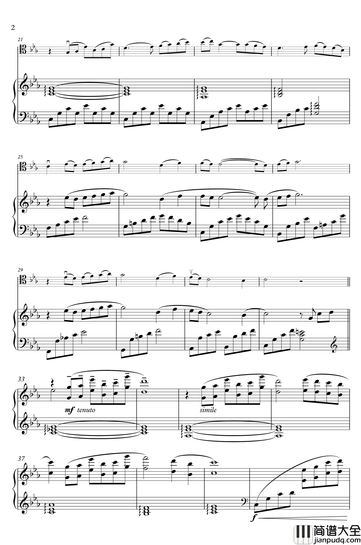 The_guidance_of_a_white_tower___大提琴&amp;钢琴二重奏_jdk_钢琴谱