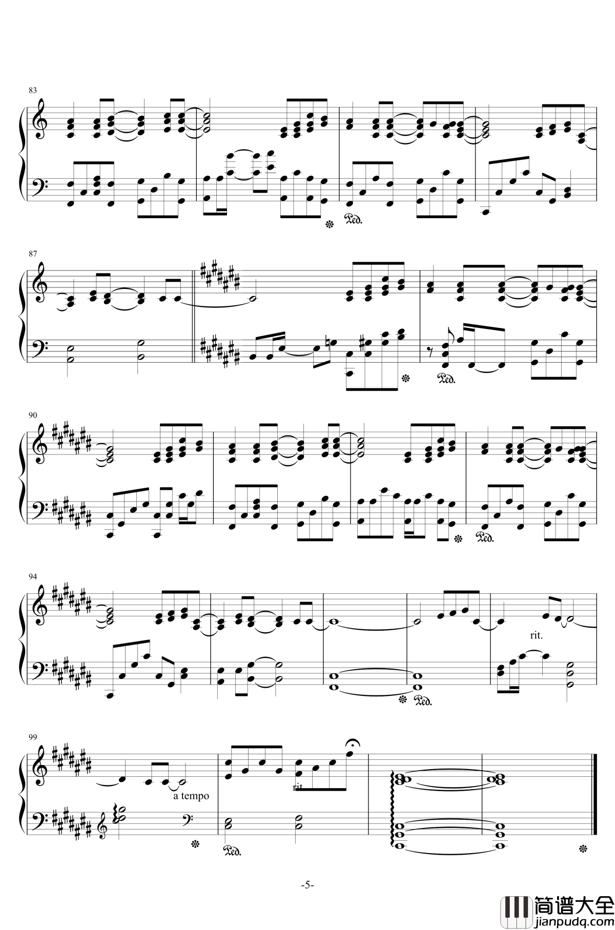 我心翱翔钢琴谱_SNH48