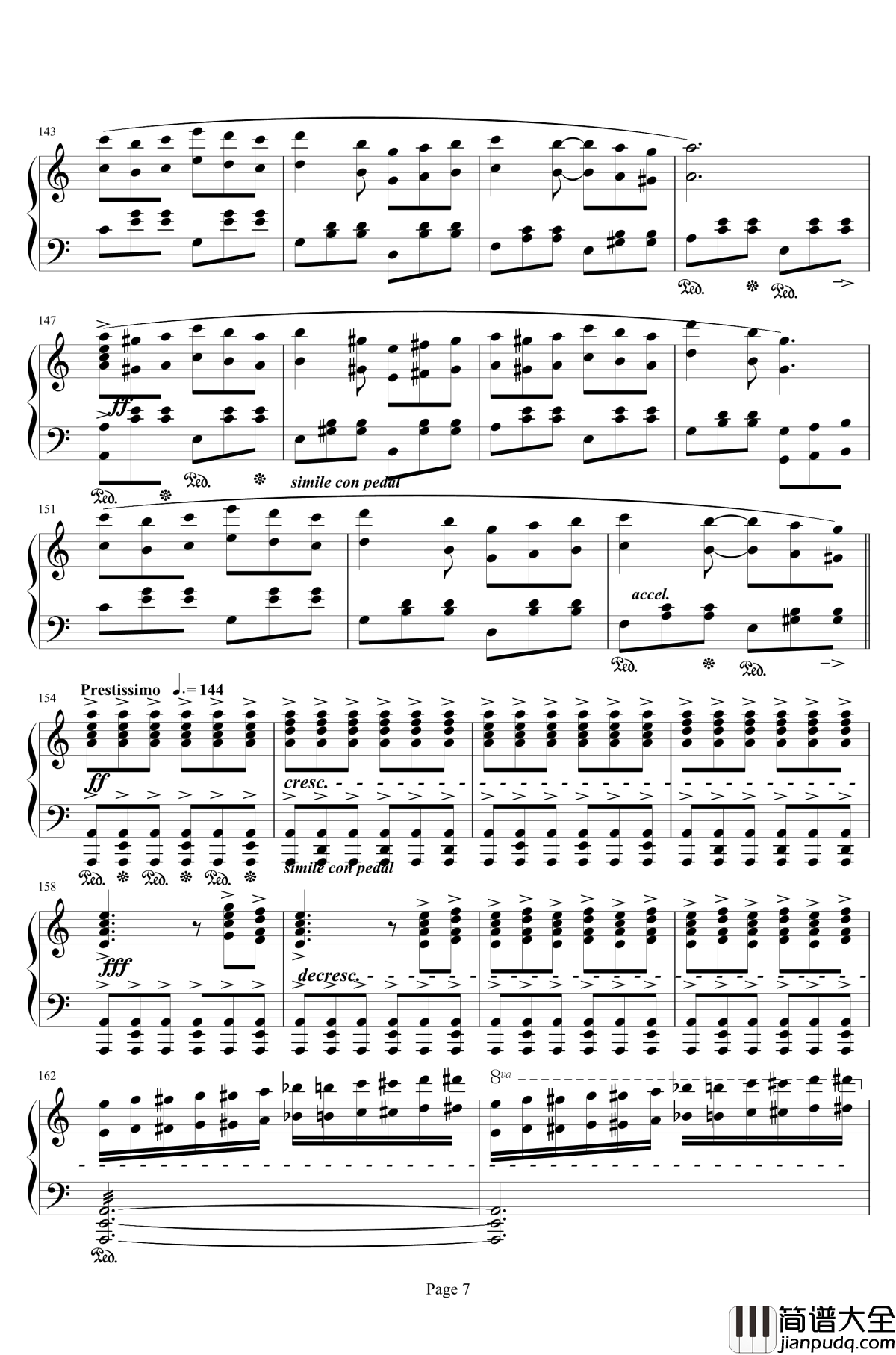 Vamo'alla_Flamenco钢琴谱_最终幻想