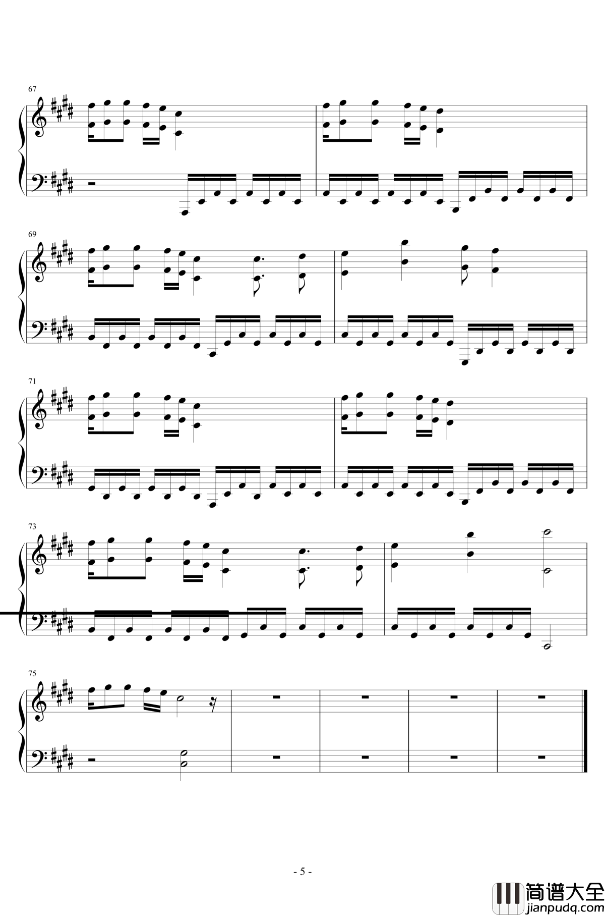 We_dont_talk_anymore钢琴谱_Paul_Walker,_Wiz_Khalifa,_Charlie_Puth