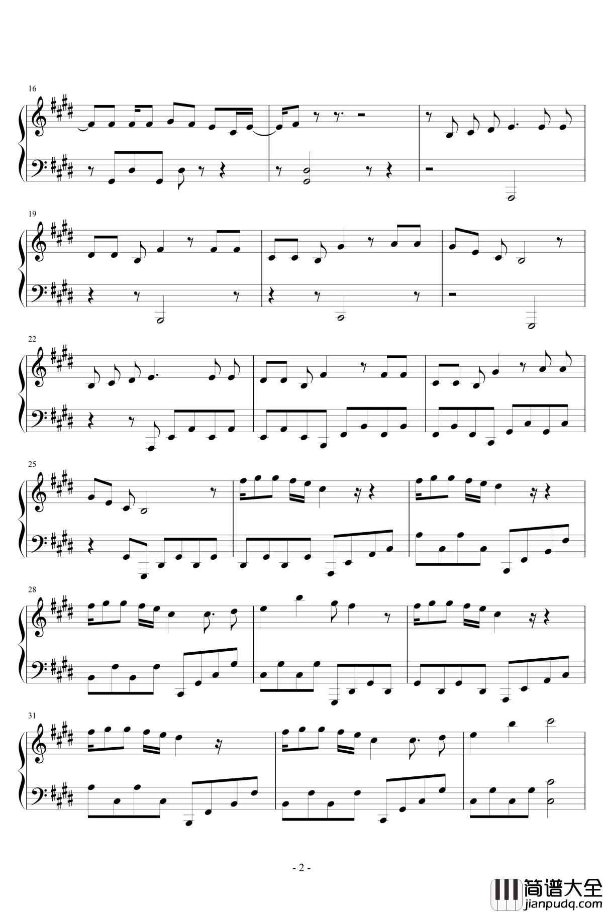 We_dont_talk_anymore钢琴谱_Paul_Walker,_Wiz_Khalifa,_Charlie_Puth