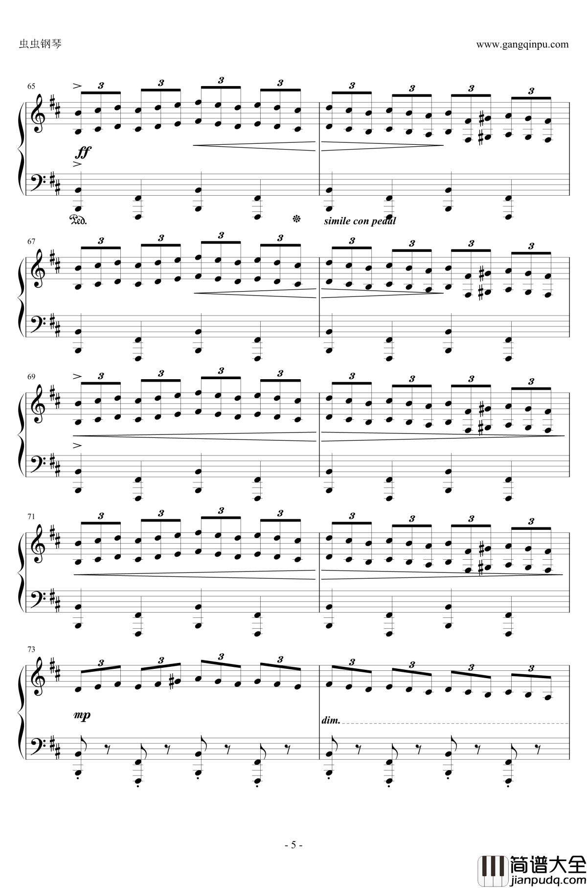 Opera'Maria_and_Draco'钢琴谱_Final_Fantasy_VI_最终幻想