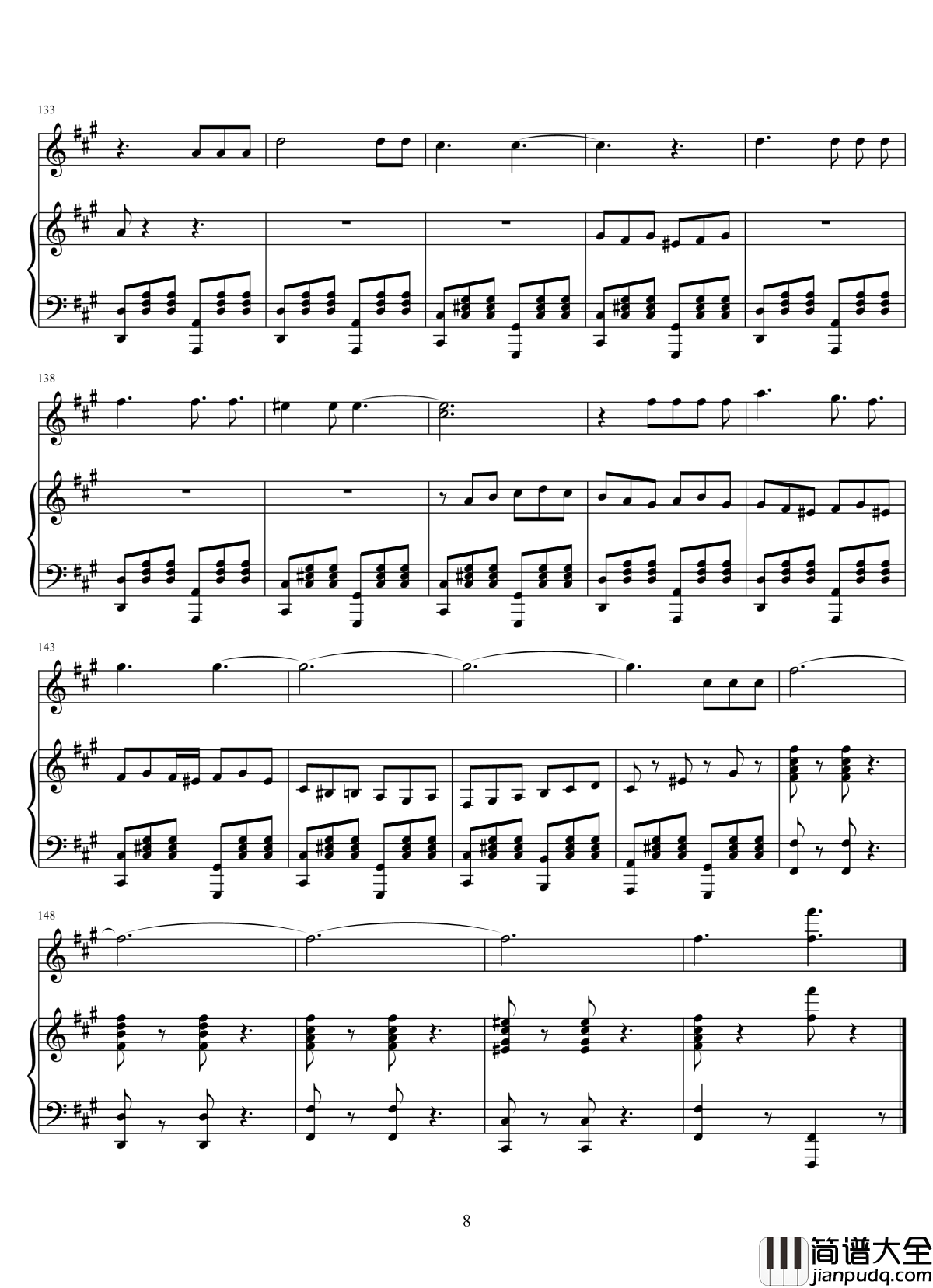 La_Llorona钢琴谱_coco