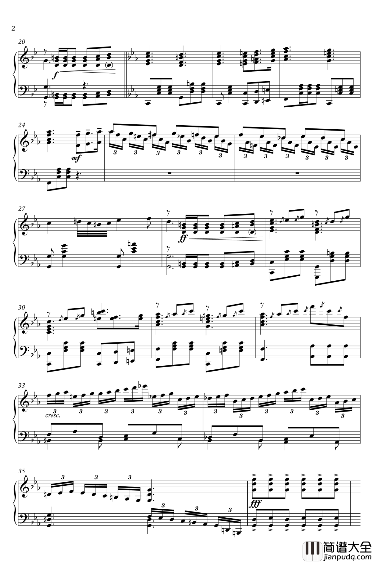 Farewell_Waltz钢琴谱_兰空VOEZ