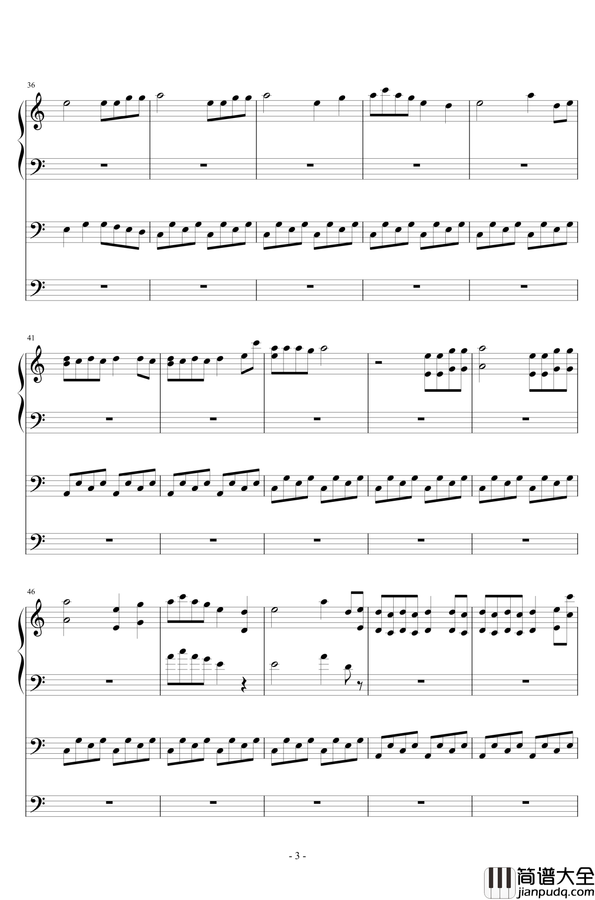 菠萝菠萝蜜钢琴谱_谢娜