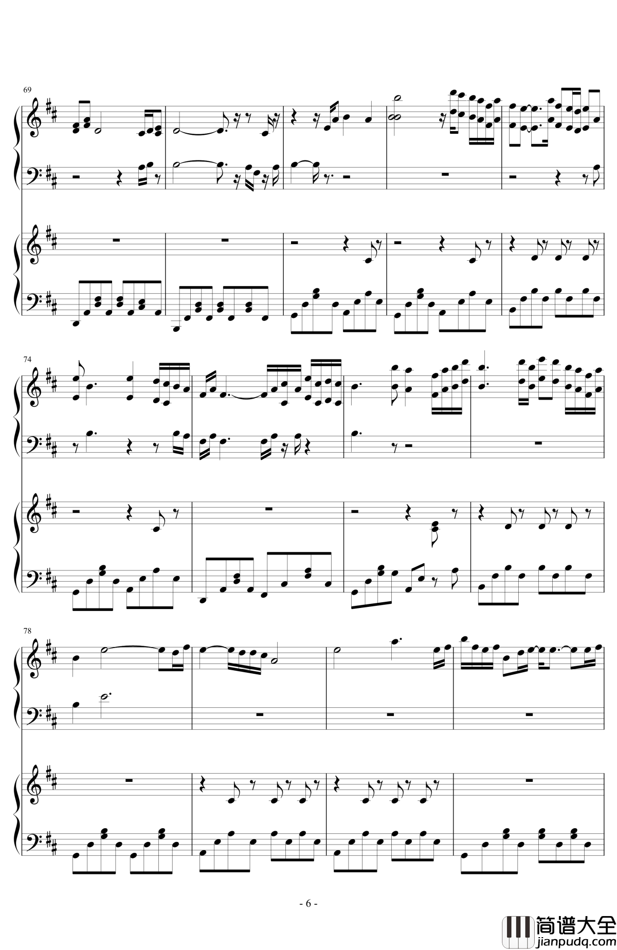 和兰花在一起钢琴谱_雅尼