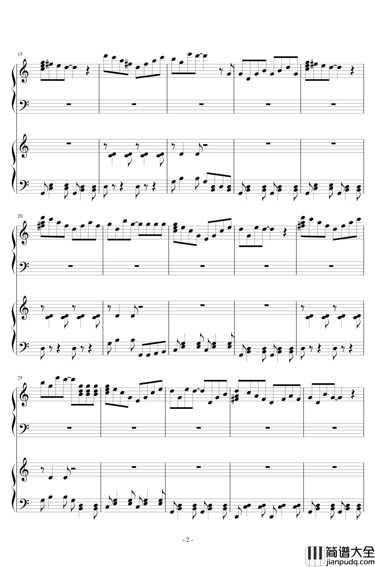 Music_Box_Dancer钢琴谱_理查德·克莱德曼