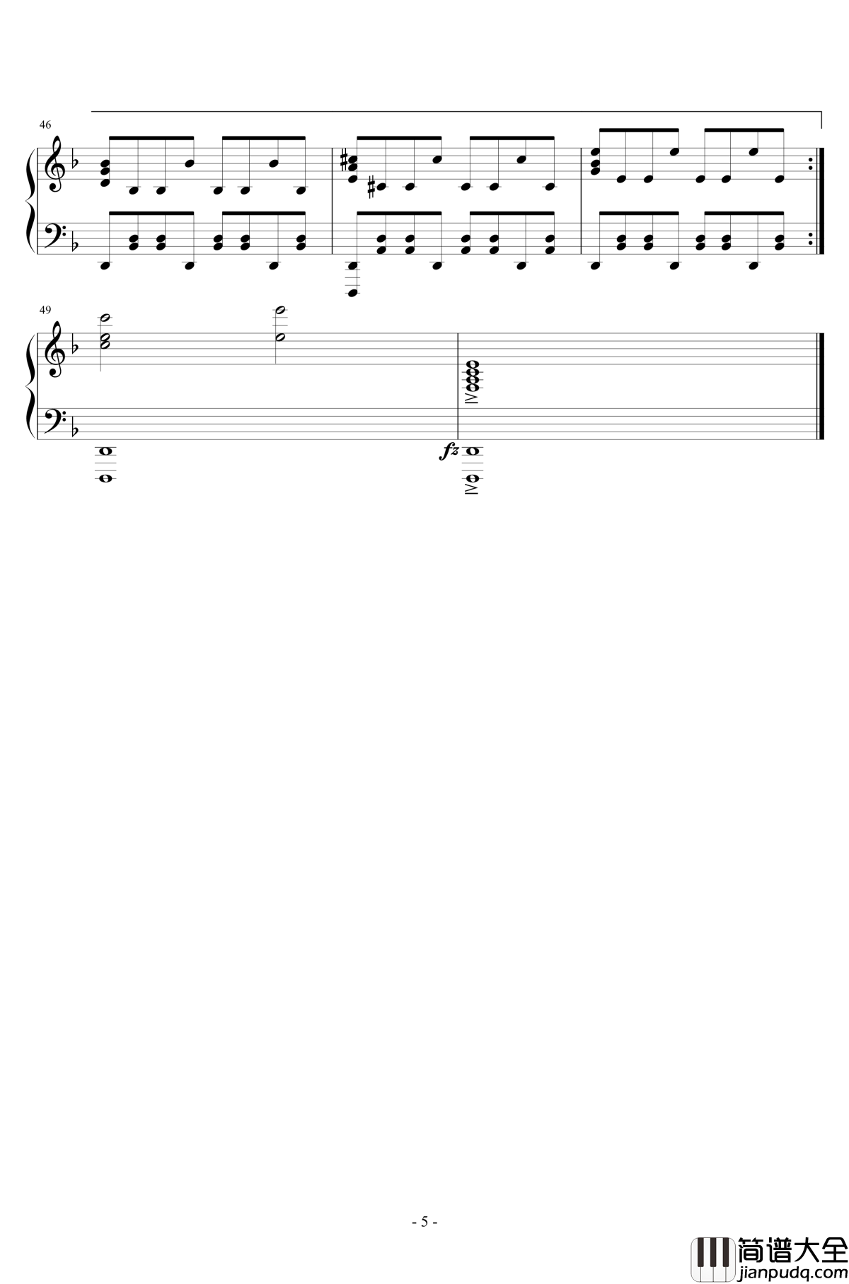 美シキ歌钢琴谱_尼尔机械纪元