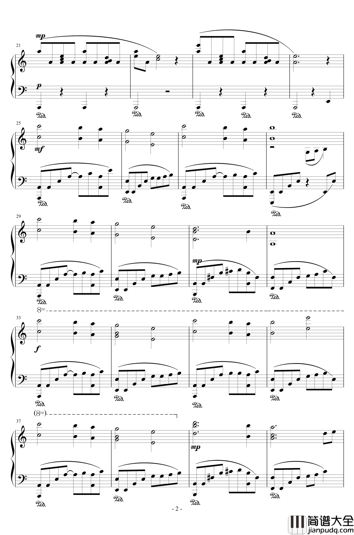 奥日与迷失森林钢琴谱_主题曲_Ori_and_the_Blind_Forest