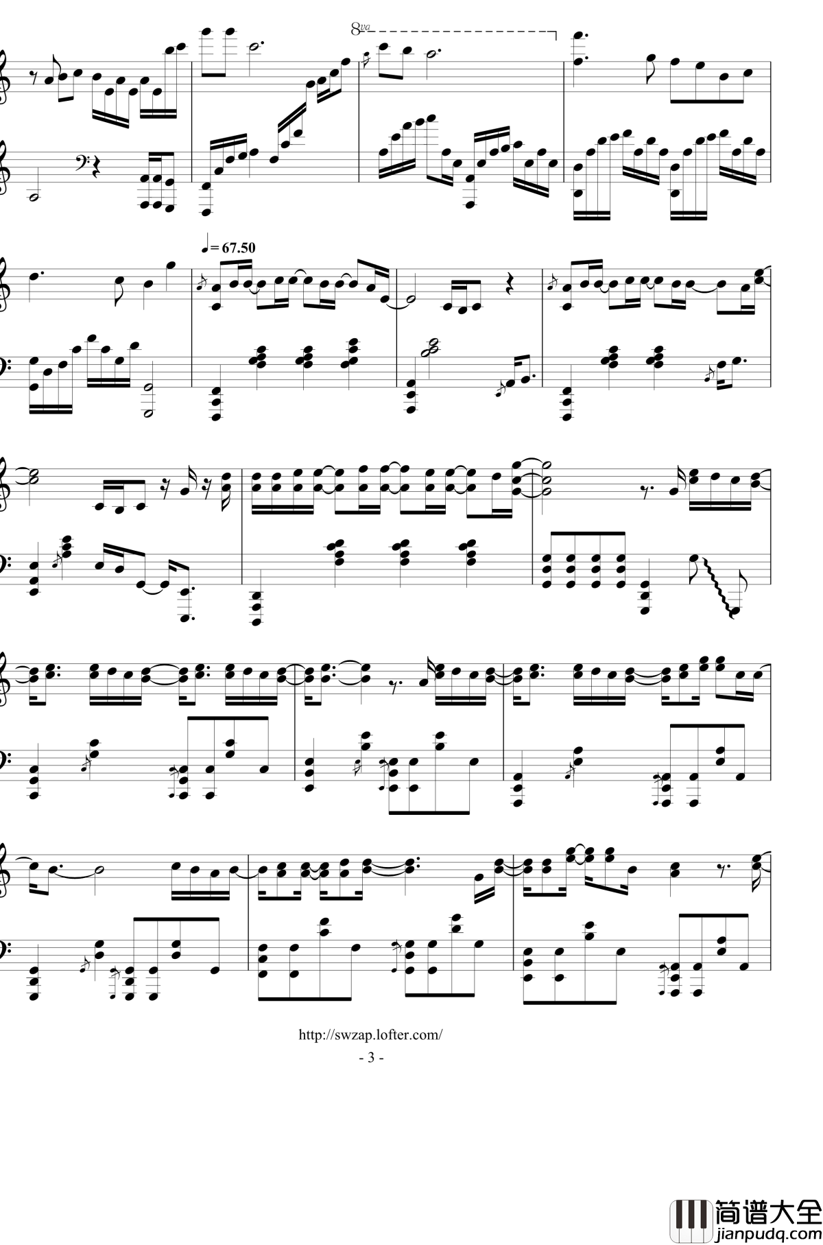 黑夜问白天钢琴谱_钢琴独奏_林俊杰