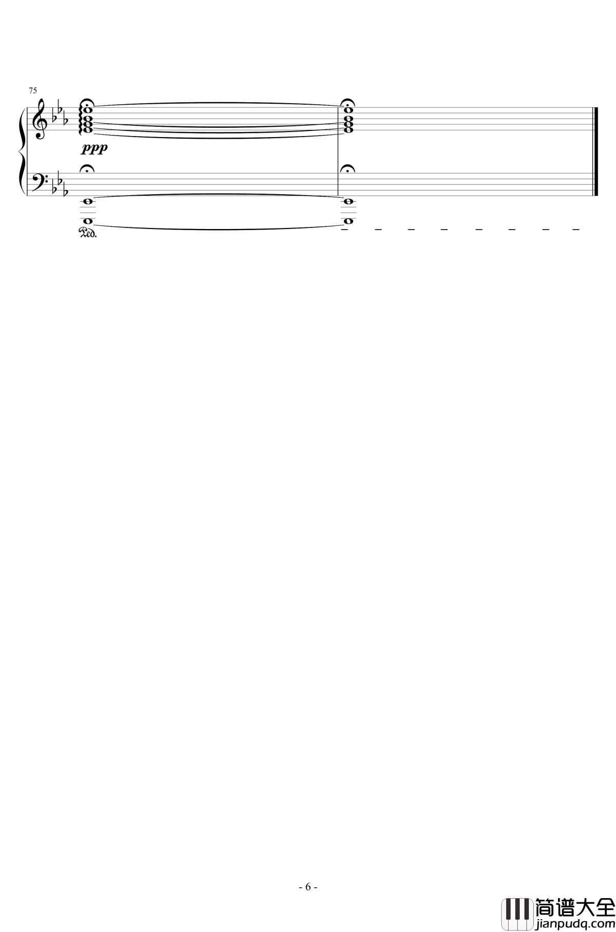 Fisherman's_Horizon钢琴谱_交响乐版_最终幻想