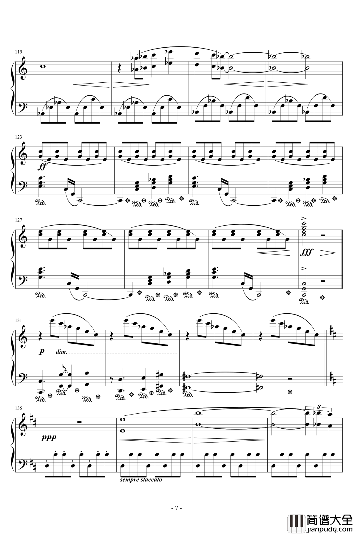 J_E_N_O_V_A钢琴谱_Returning_Home_最终幻想