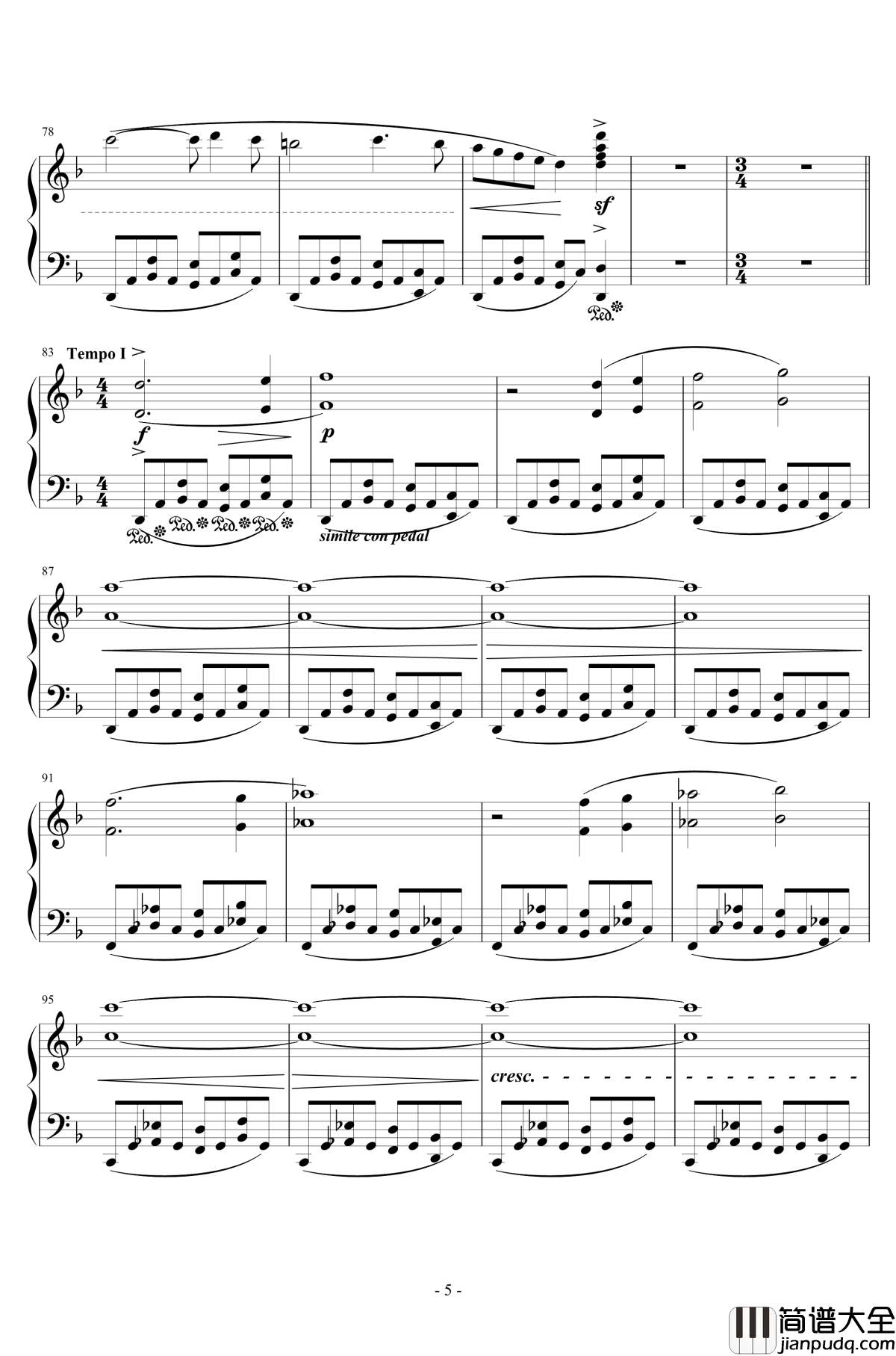 J_E_N_O_V_A钢琴谱_Returning_Home_最终幻想