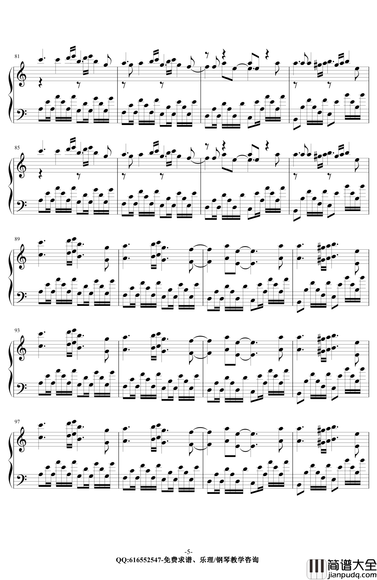 Tassel钢琴谱_流苏_Cymophane