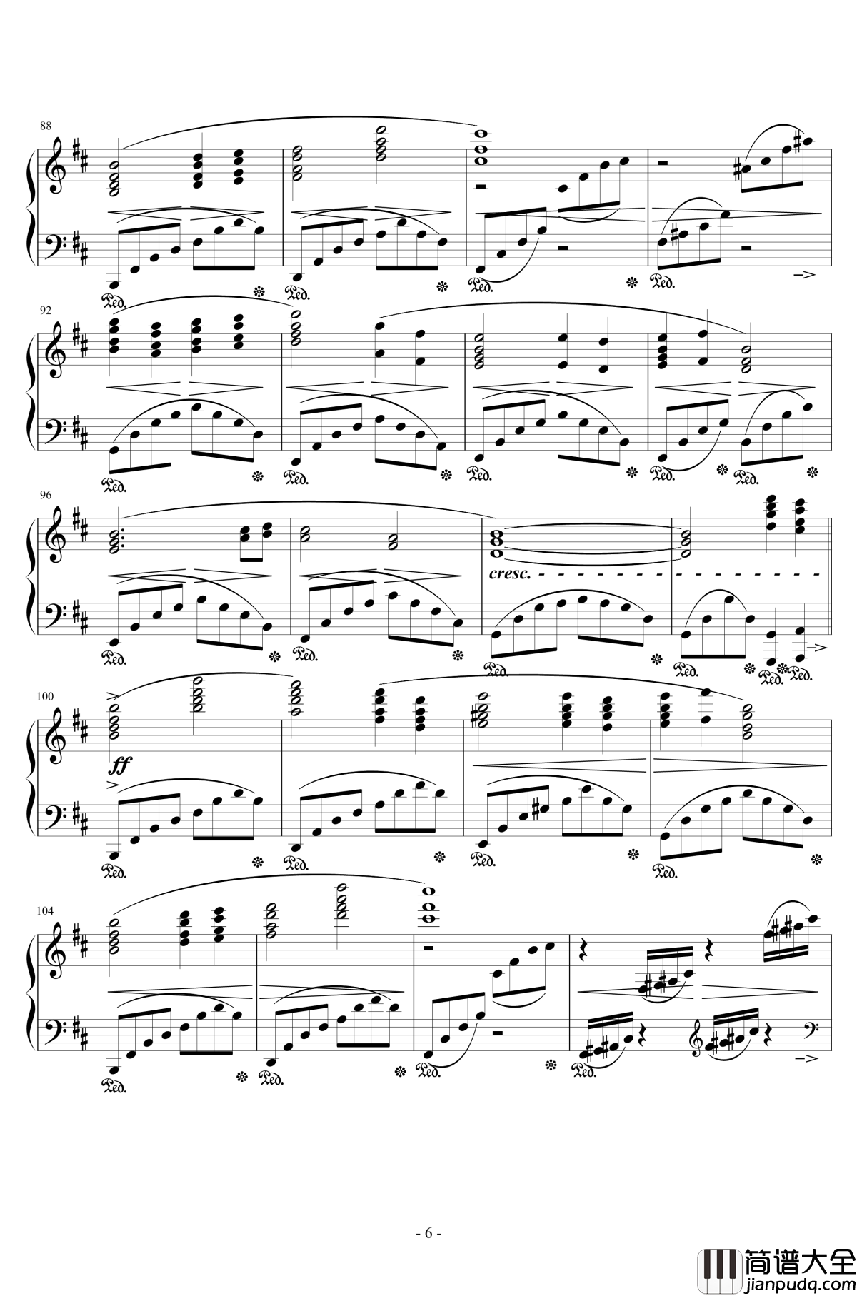 You're_Not_Alone钢琴谱_最终幻想