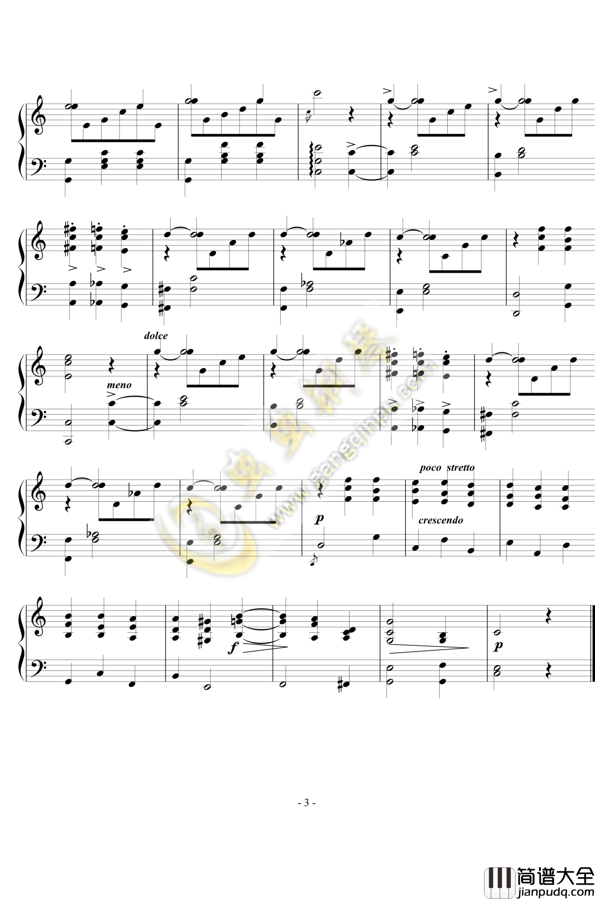 舞曲钢琴谱1_Op.94__No._西贝柳斯