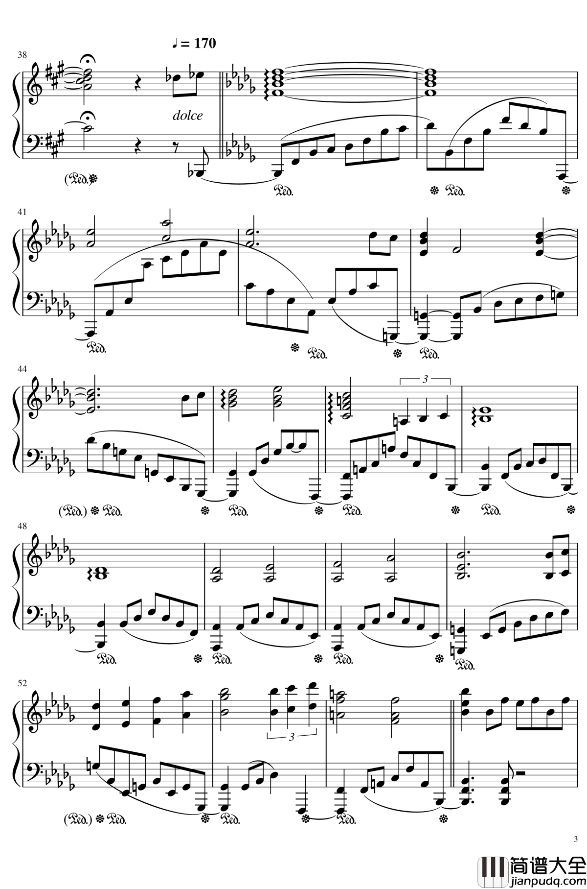 ハートフェルトファンシー_钢琴谱_东方地灵殿_触手猴～_Heartfelt_Fancy【幻想游戯＜地＞】