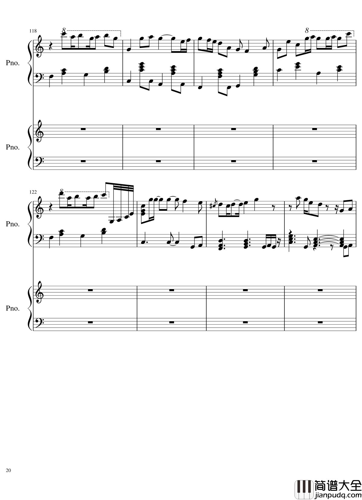 Doki_Doki_Literature_Club钢琴谱_心跳心跳文学部_钢琴谱合集