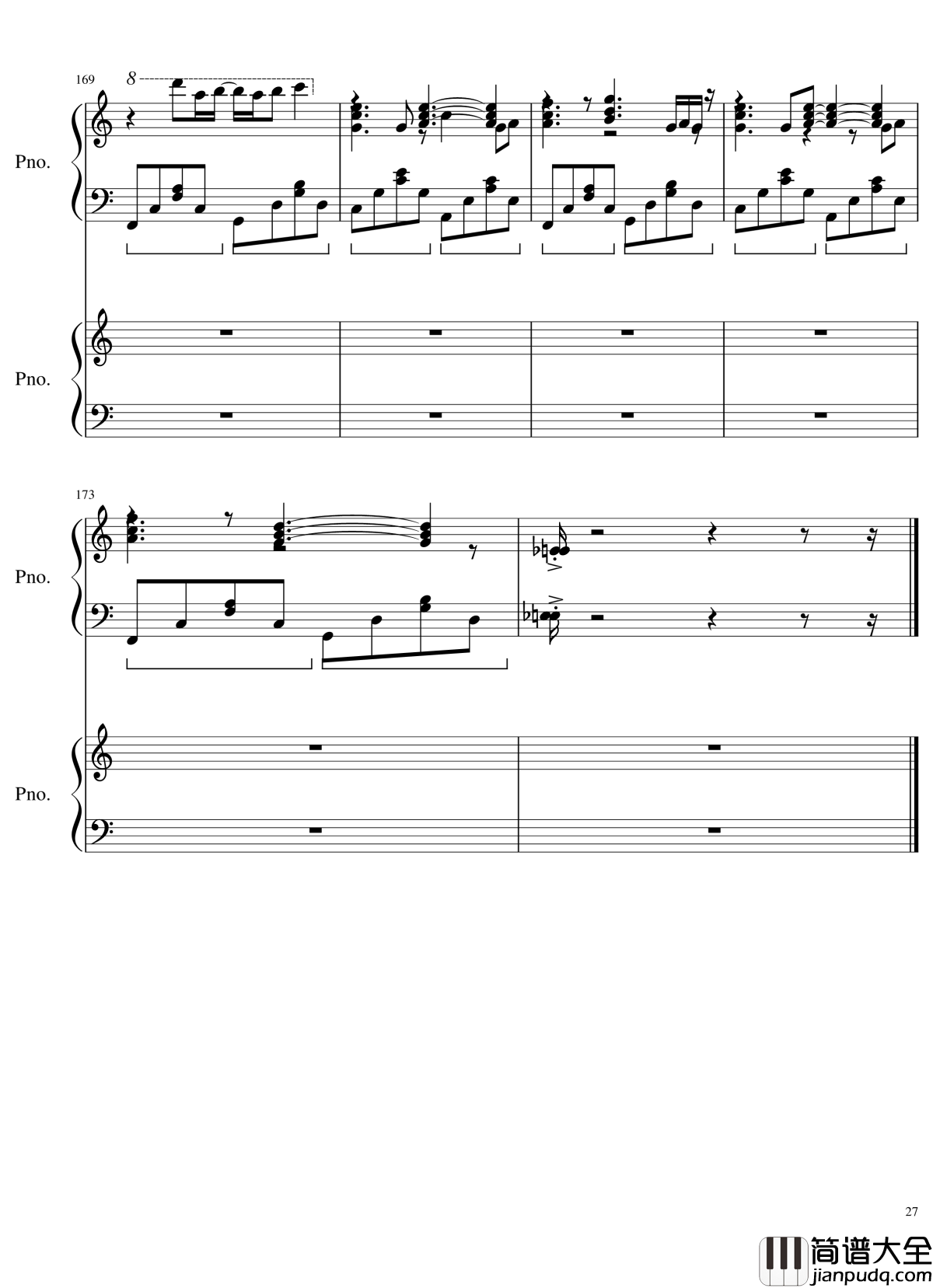 Doki_Doki_Literature_Club钢琴谱_心跳心跳文学部_钢琴谱合集