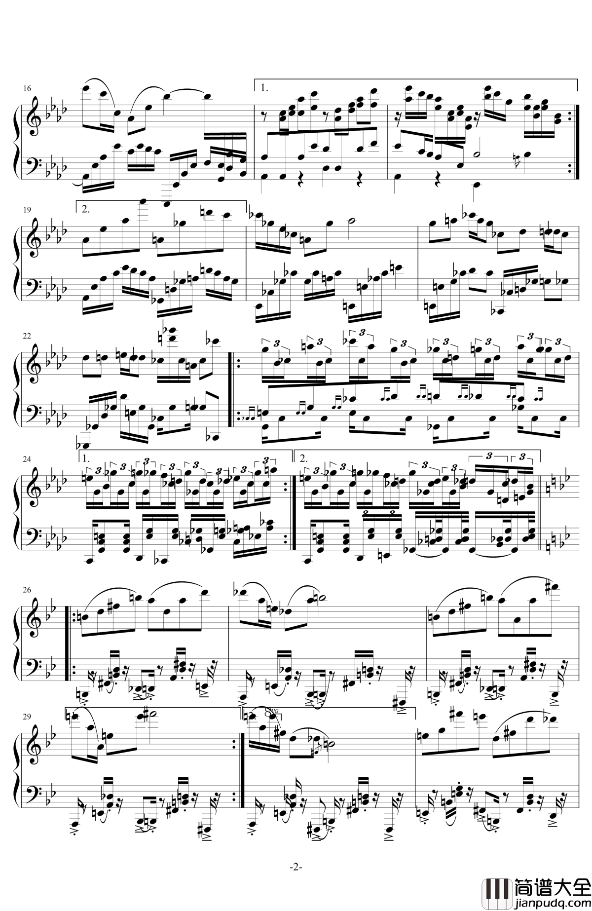 忠犬的故事钢琴谱_airoad