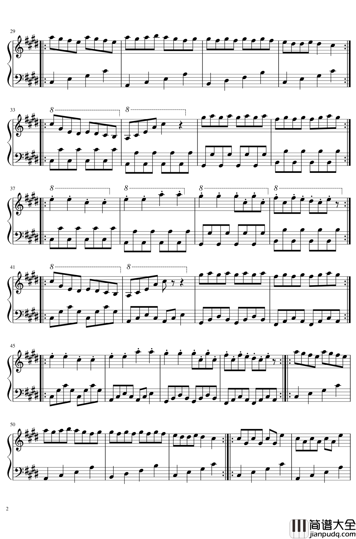 Purity钢琴谱_Painless_Distiny