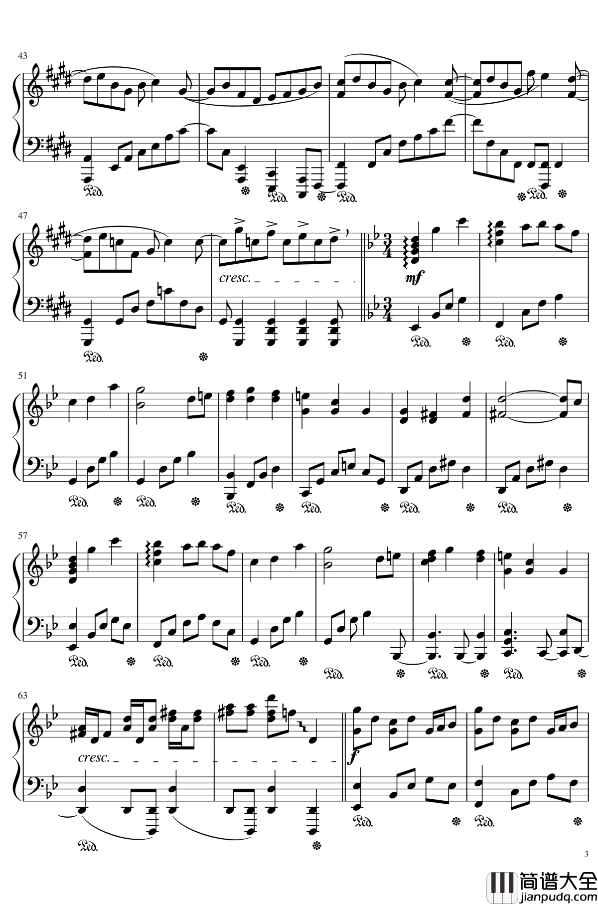 暗闇の風穴_暗暗的风穴钢琴谱_东方地灵殿_触手猴