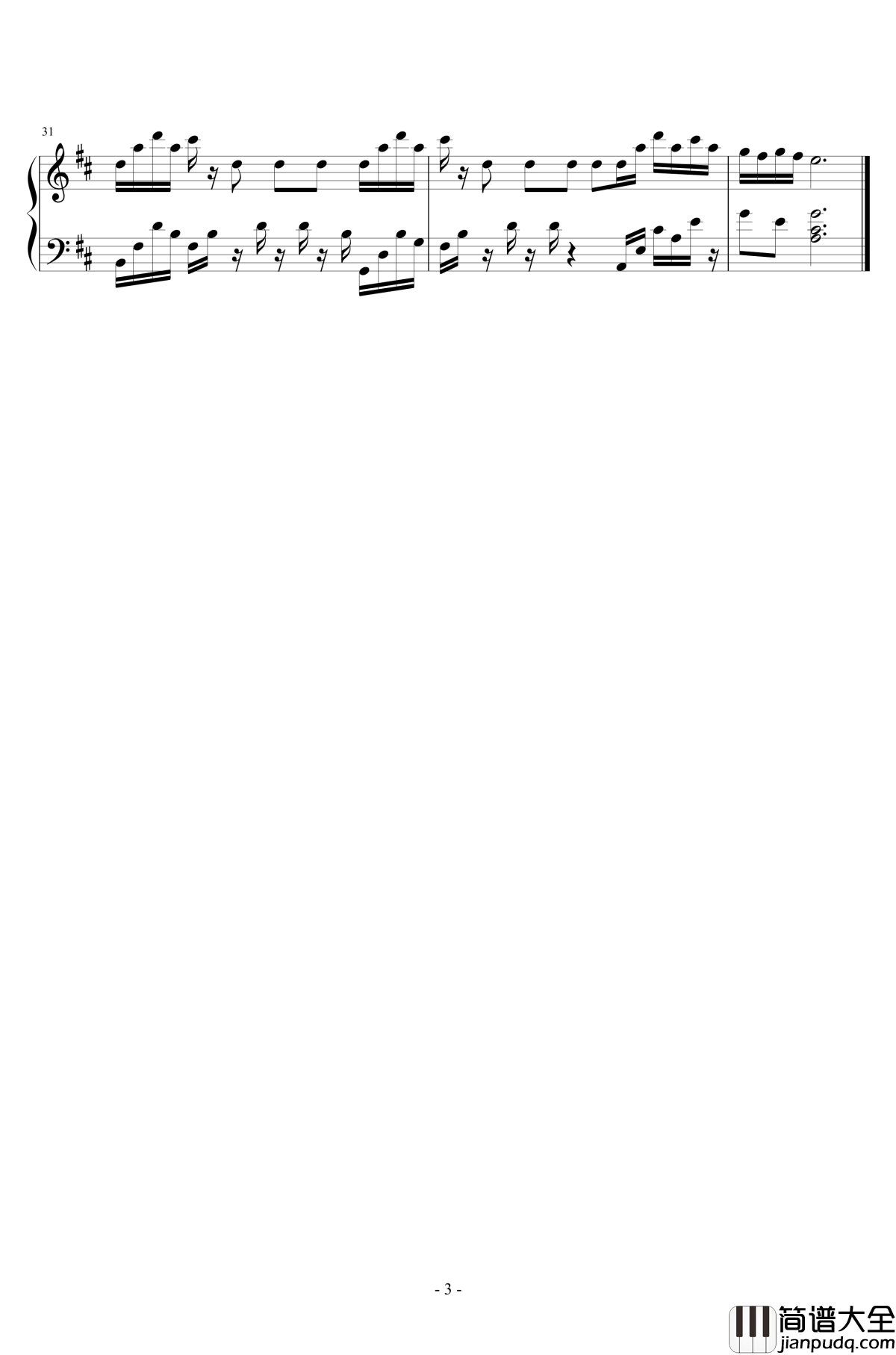 The_Scale_Song钢琴谱_寻找天堂_Kan_R._Gao