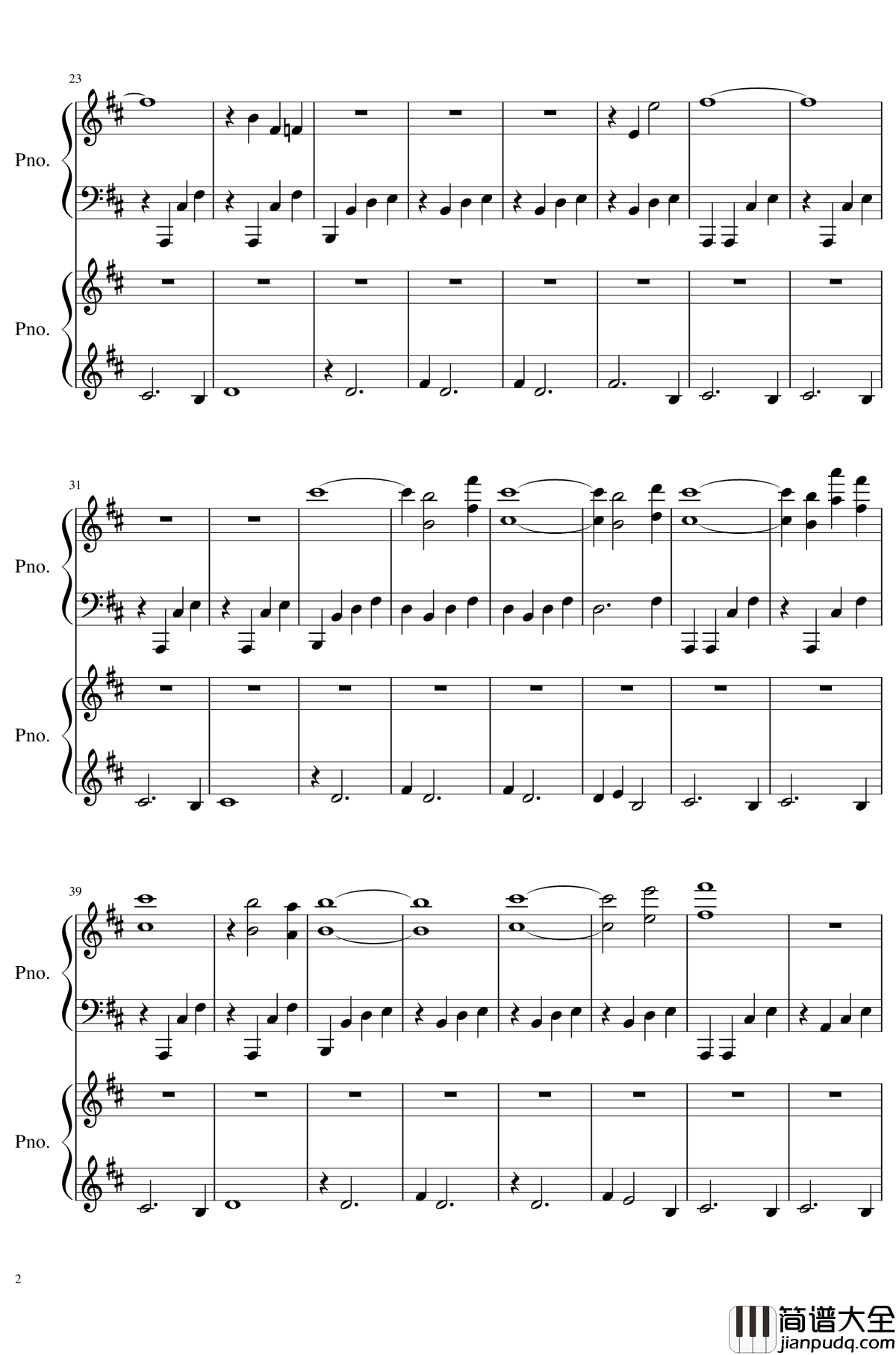 The_Beautiful_Life钢琴谱_美丽人生