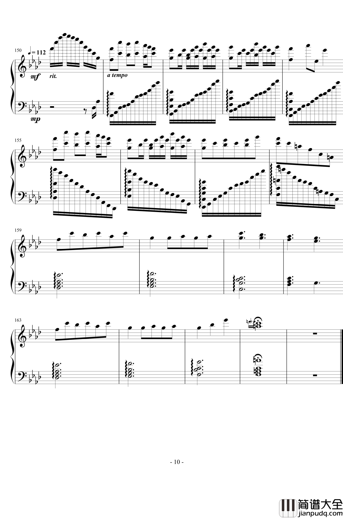 Battle_Against_a_True_Hero钢琴谱_undertale