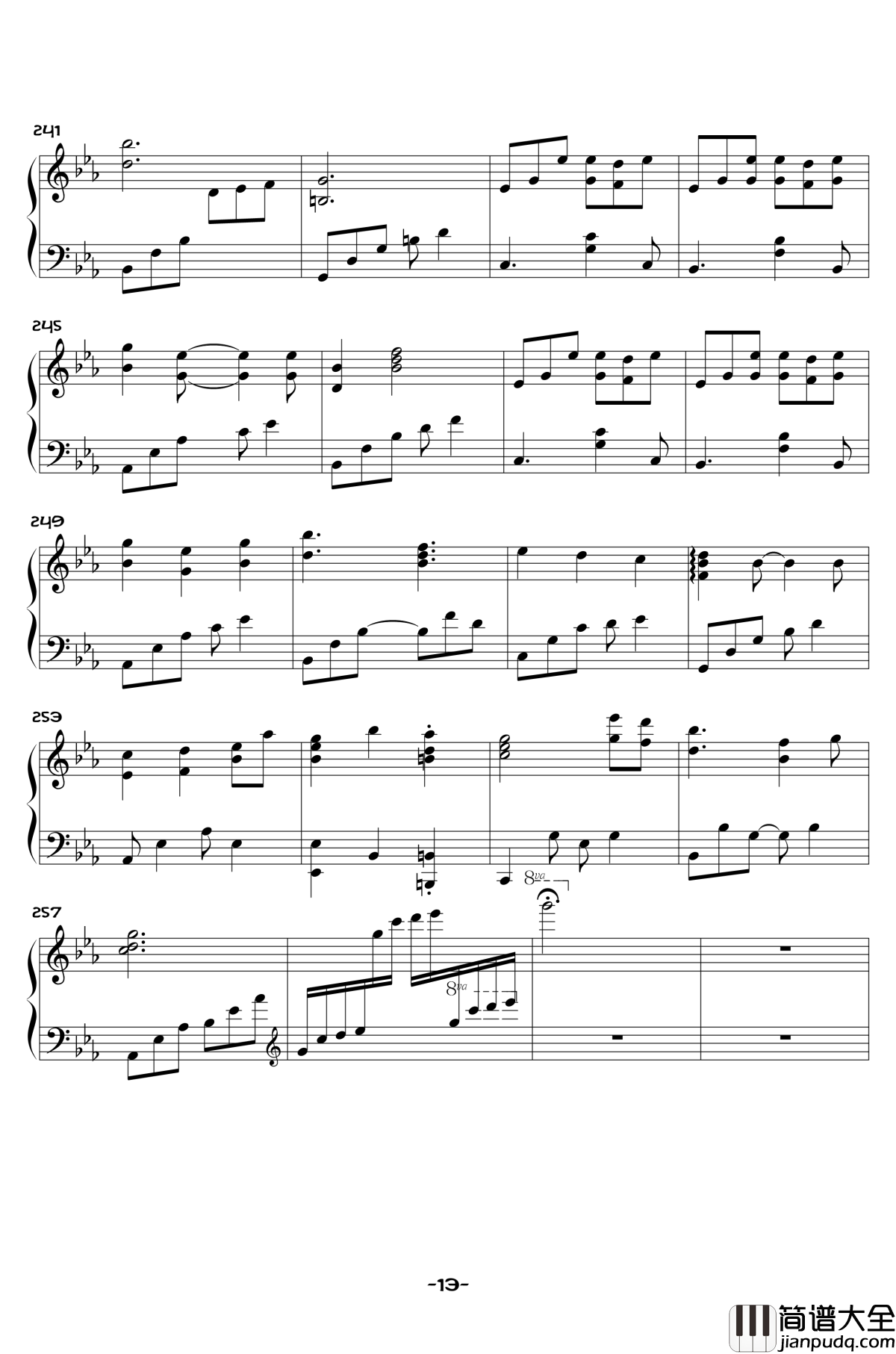 森之祭典钢琴谱_V.K克