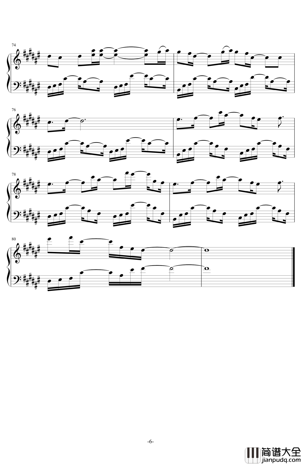 是风动钢琴谱_河图_银临