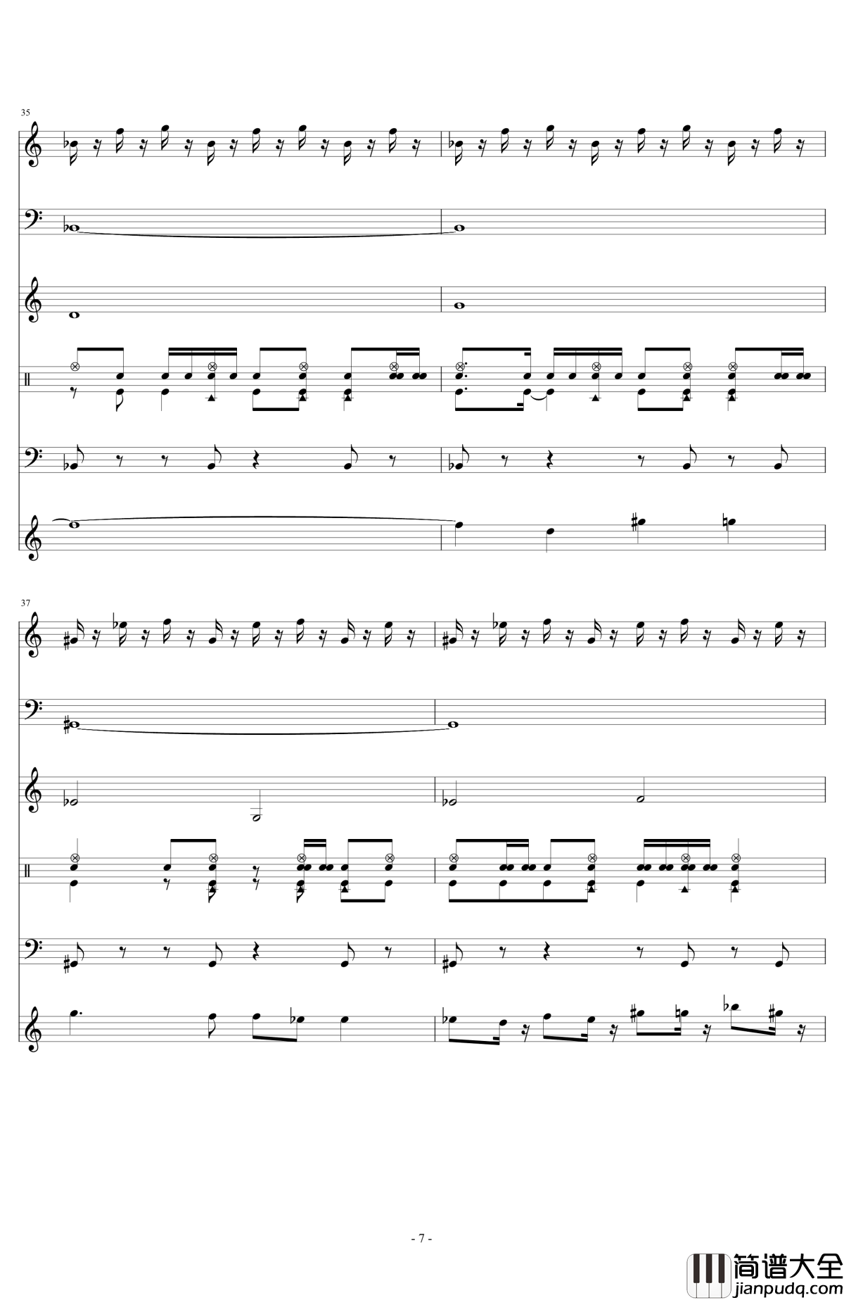 Pyra_Theme钢琴谱_FC游戏