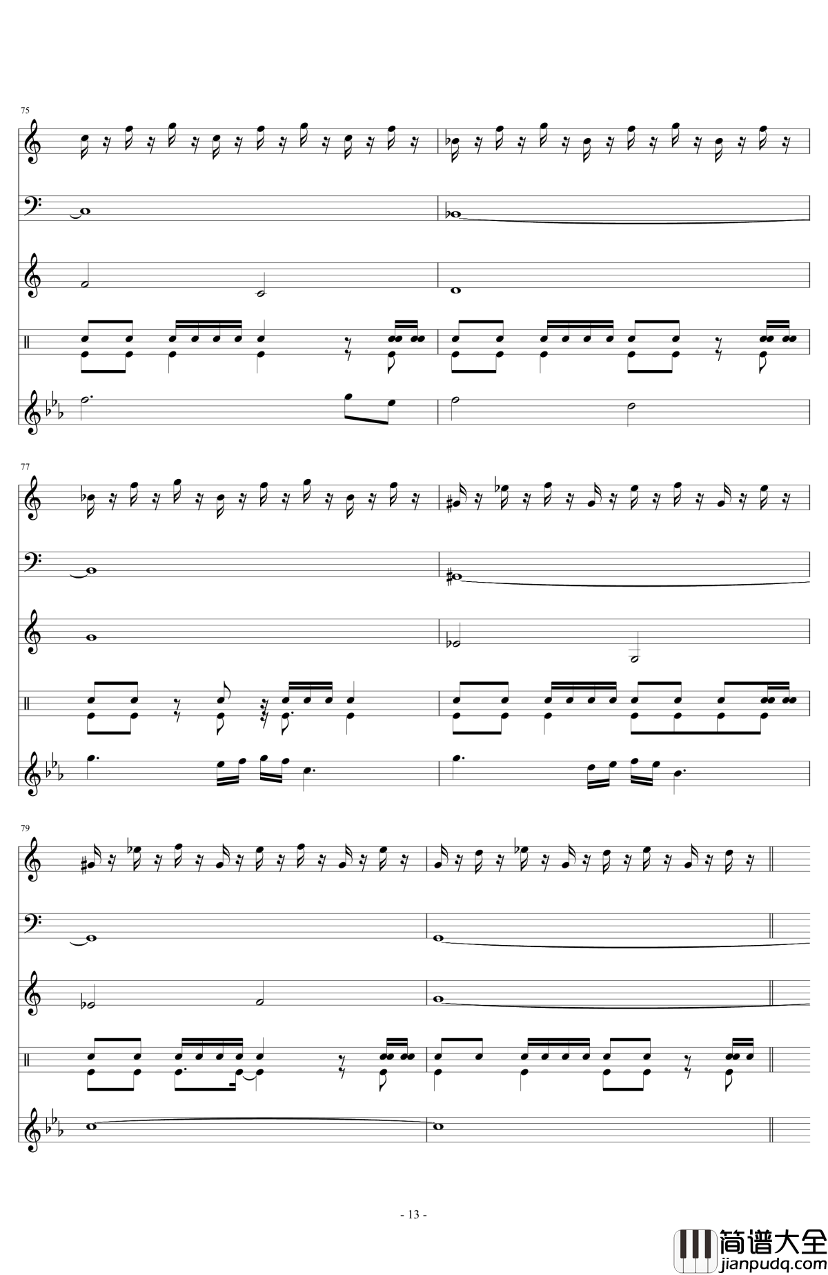 Pyra_Theme钢琴谱_FC游戏