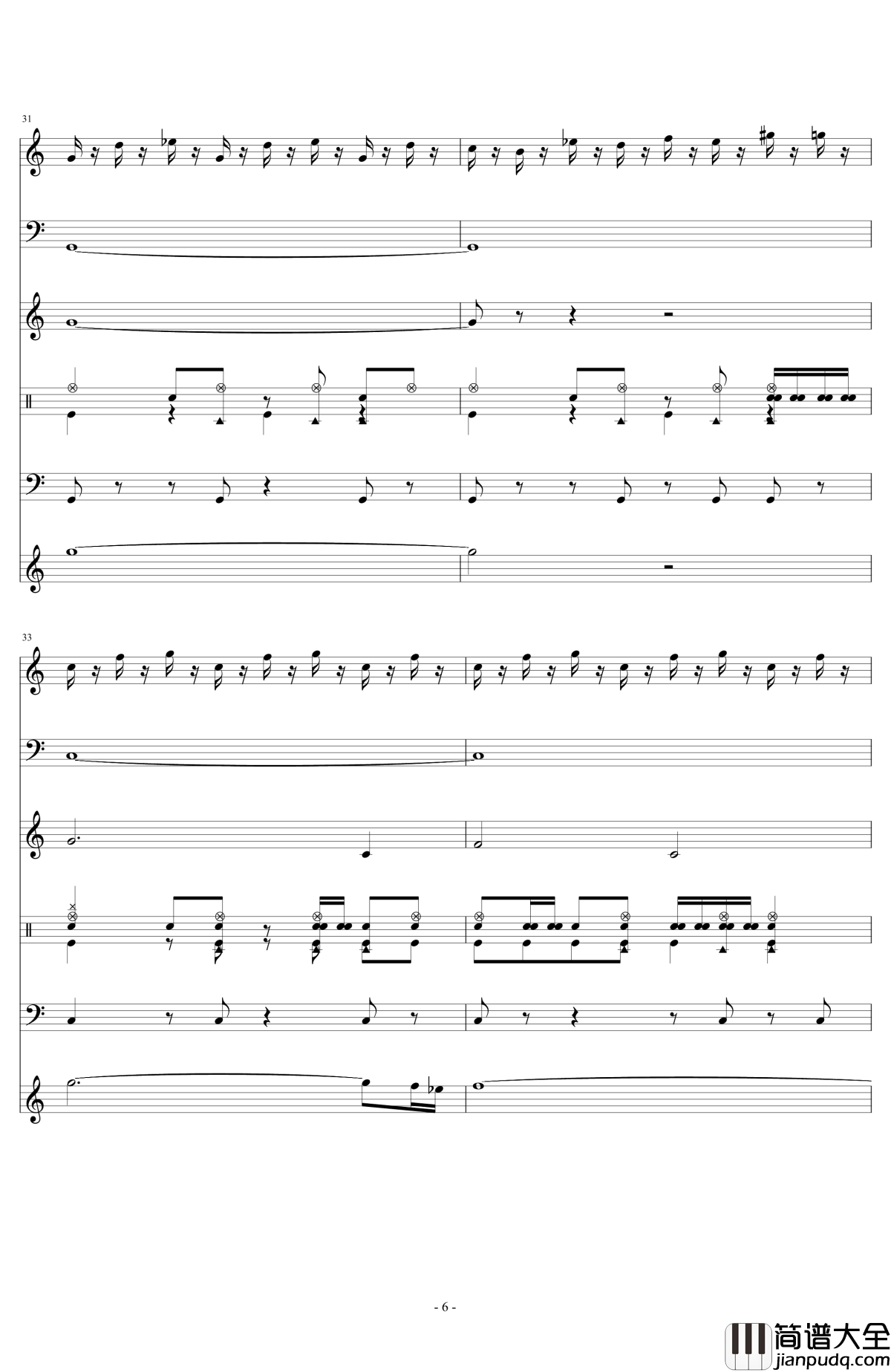 Pyra_Theme钢琴谱_FC游戏