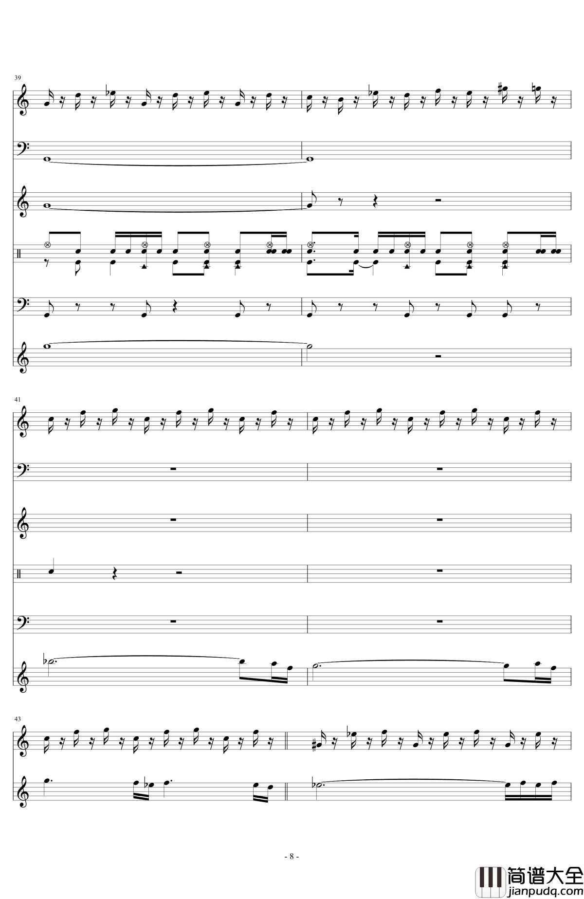 Pyra_Theme钢琴谱_FC游戏