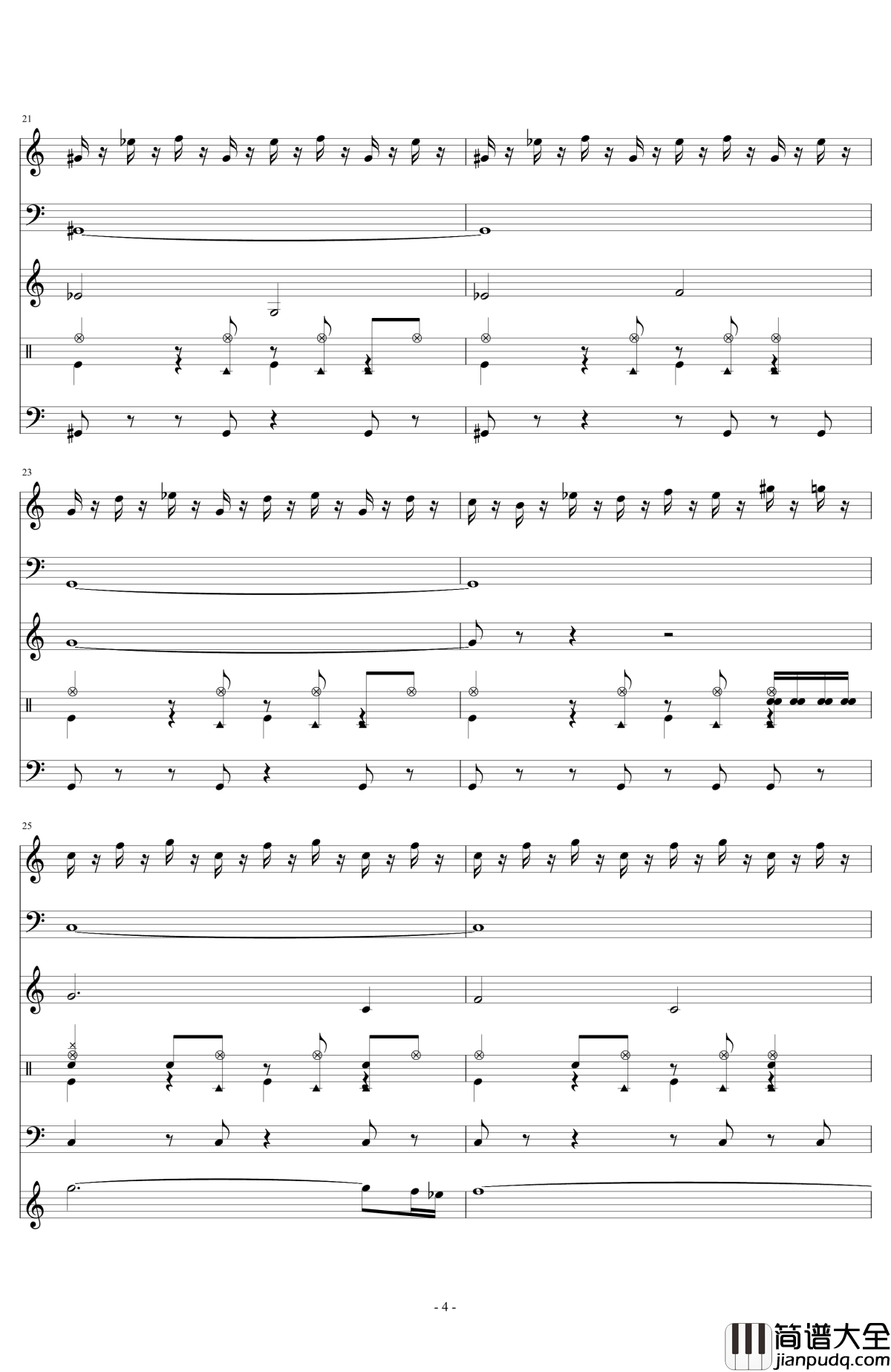 Pyra_Theme钢琴谱_FC游戏