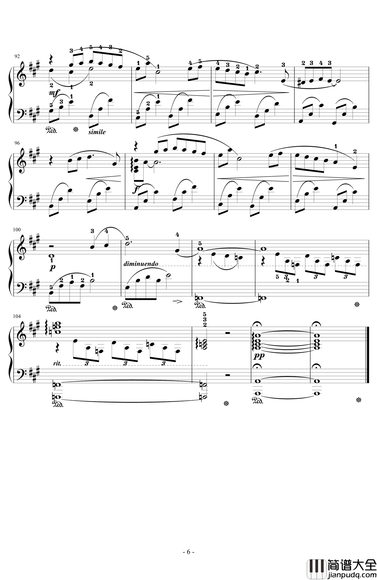 Balamb_GARDEN钢琴谱_Ami_最终幻想