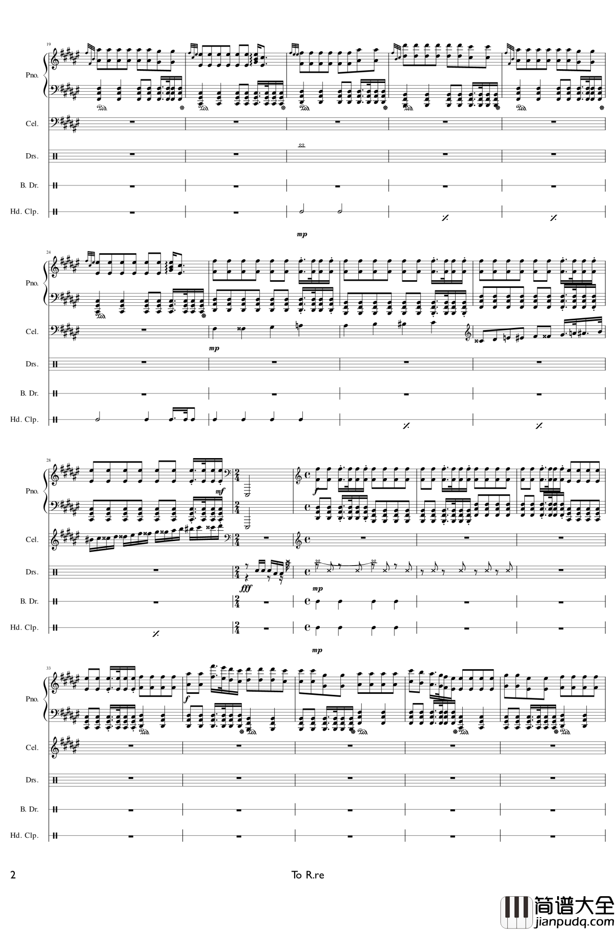 Fade_alan_walker钢琴谱_Alan_Walker