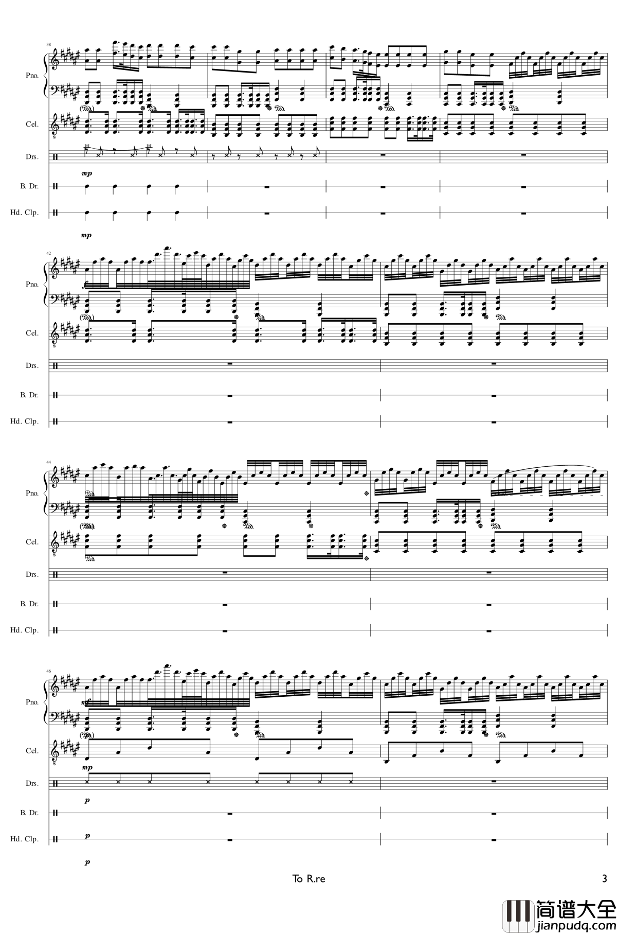 Fade_alan_walker钢琴谱_Alan_Walker