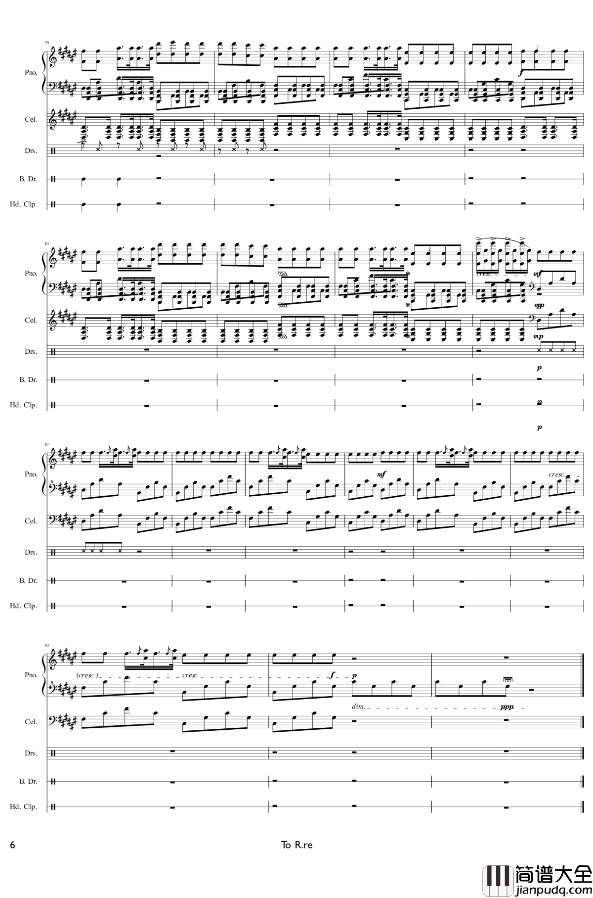 Fade_alan_walker钢琴谱_Alan_Walker