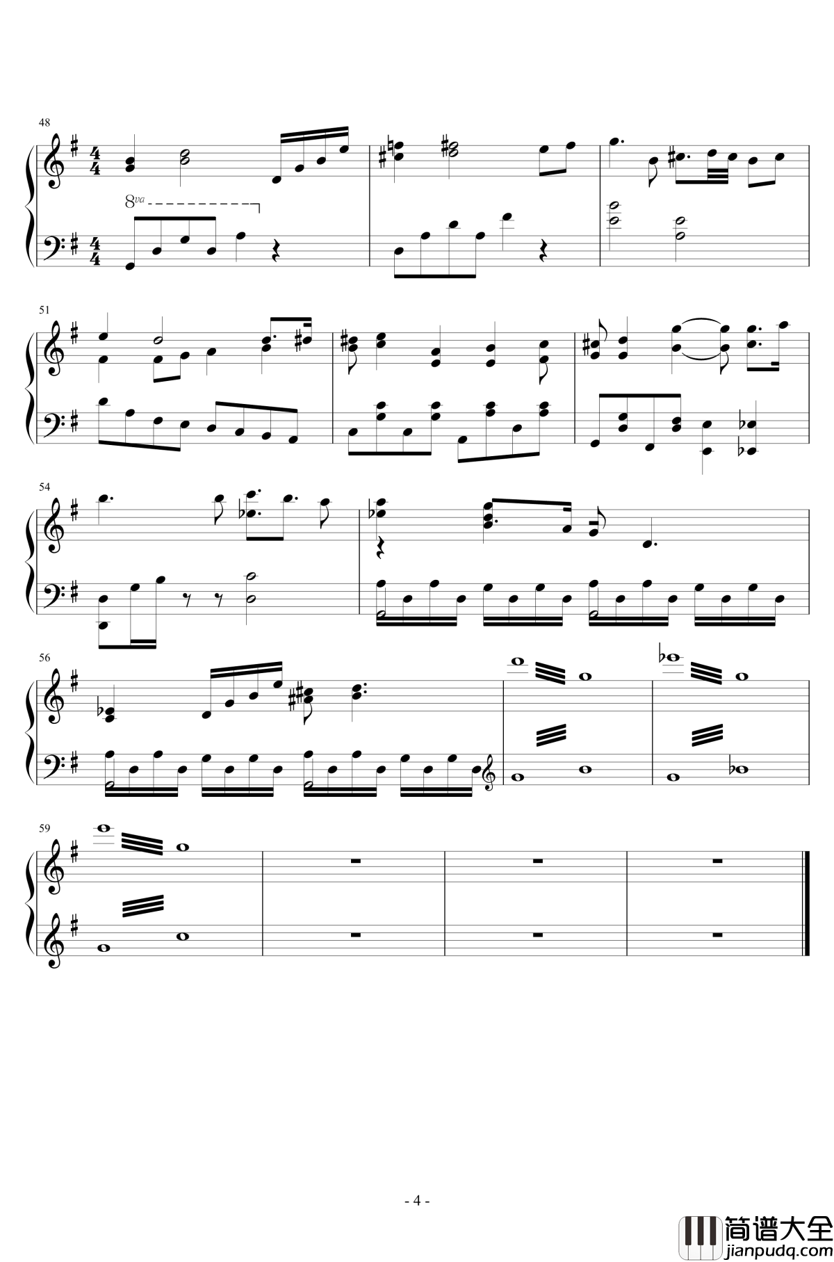 Dreamy_Flight钢琴谱_夢中飛行_久石让_旅路_起风了插曲