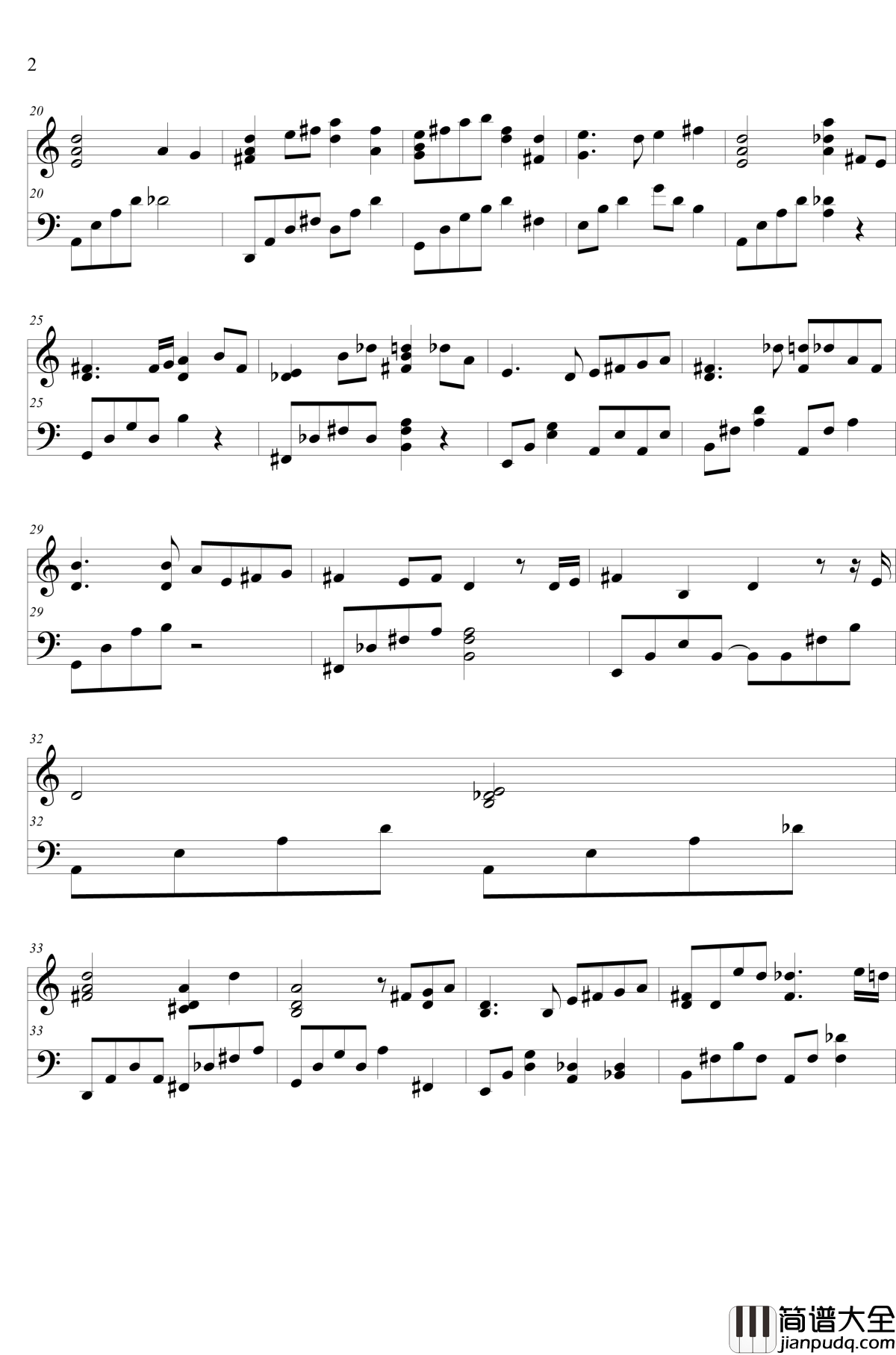 夢語り钢琴谱_AIR_OST_Piano_ver._Air