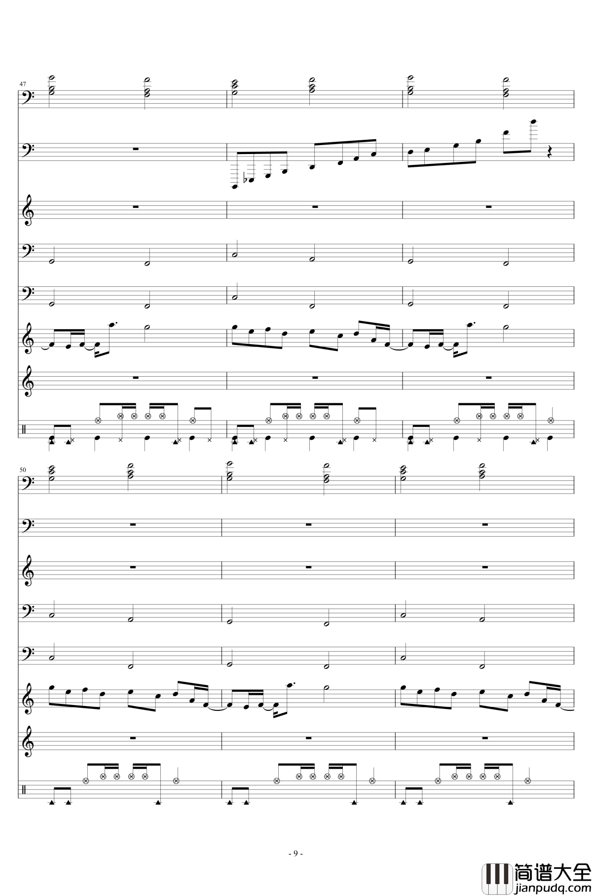 写诗之歌钢琴谱_心跳心跳文学部_Doki_Doki_Literature_Club