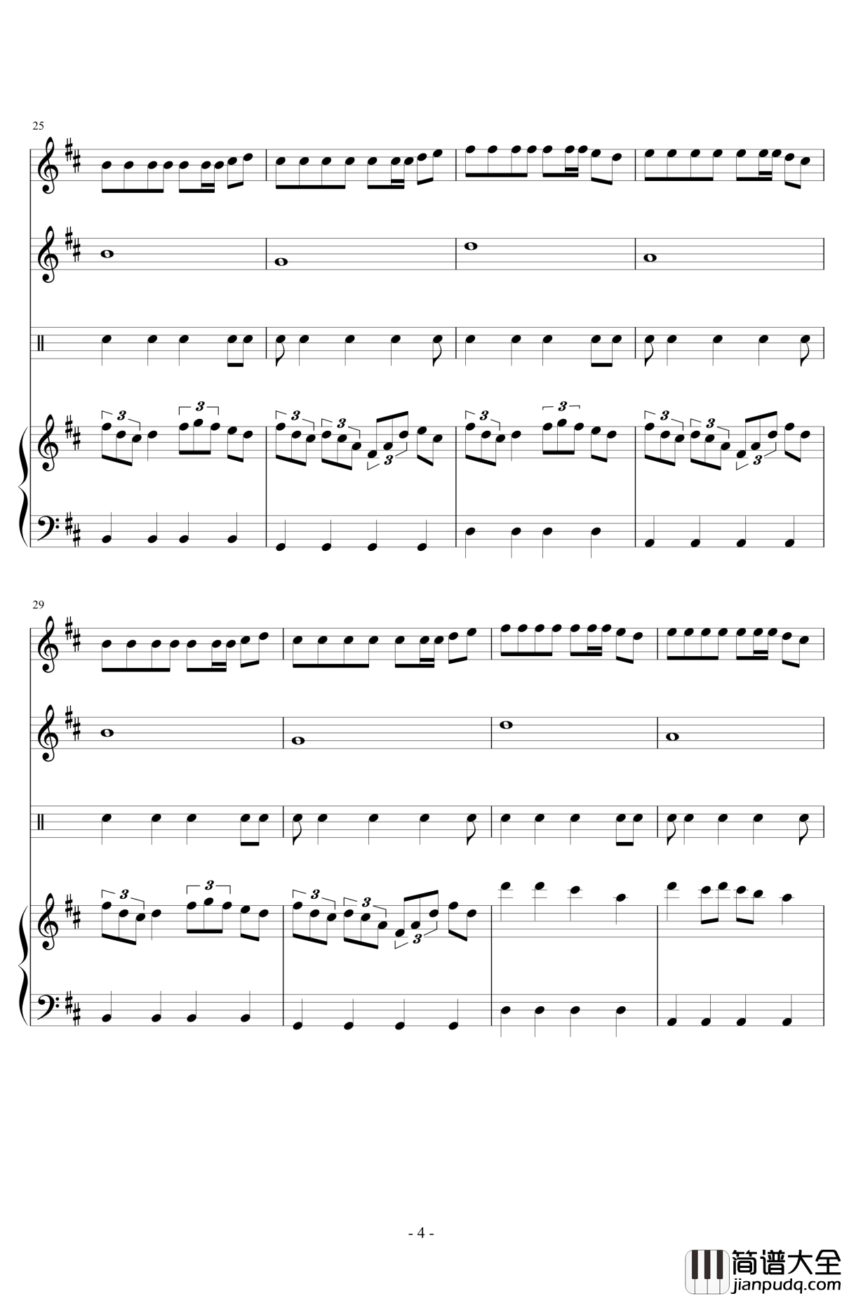 DJ_Katana钢琴谱_Voyager_27890146