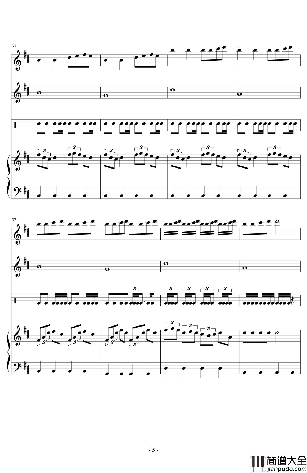 DJ_Katana钢琴谱_Voyager_27890146