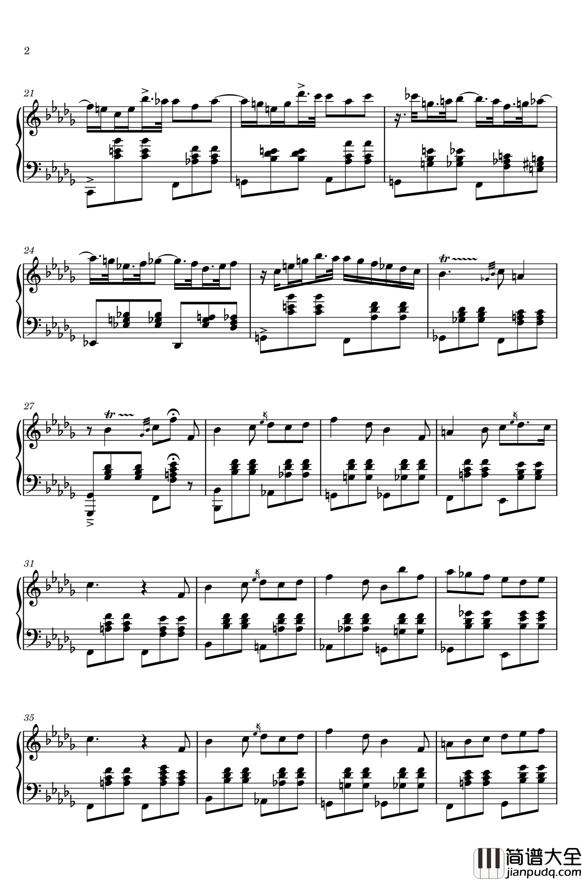 圆舞曲钢琴谱_gyf513_L1