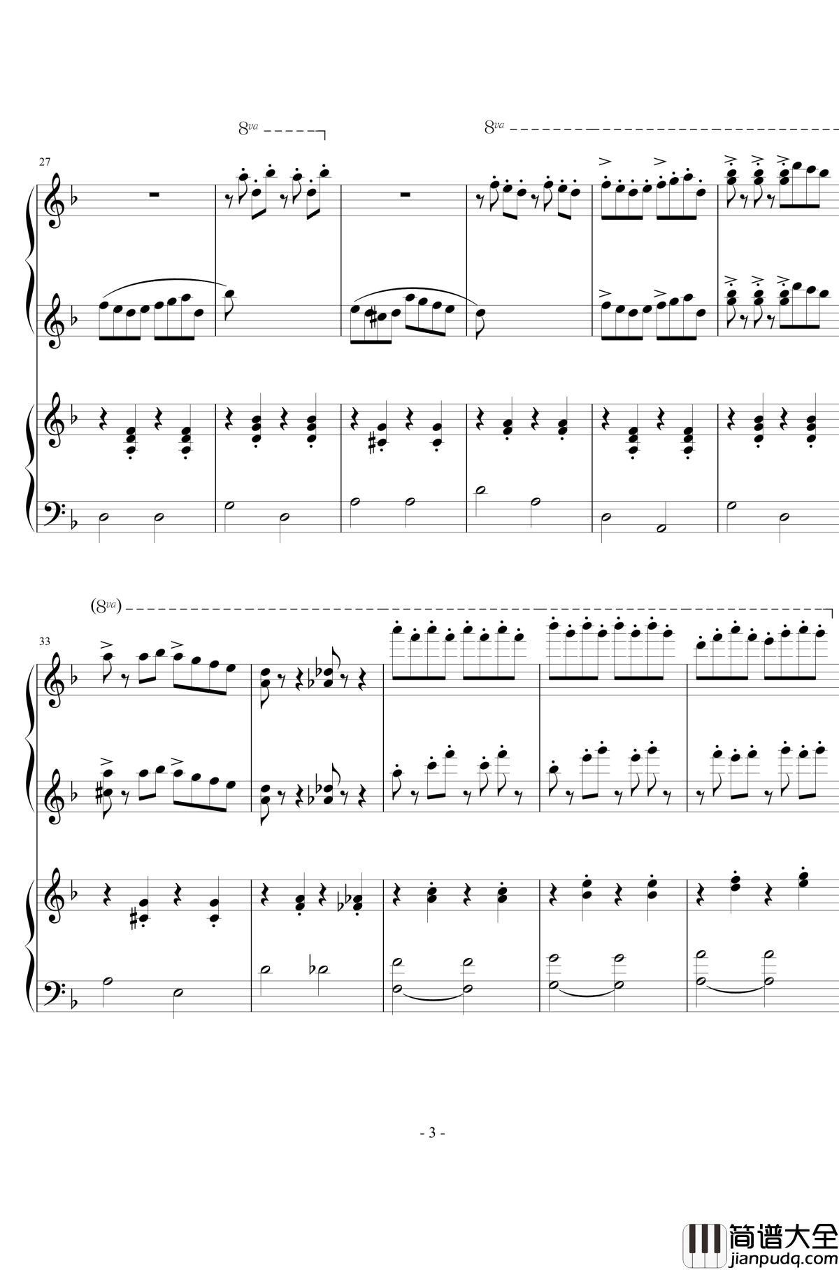 玛奇朵波尔卡钢琴谱_车致佑