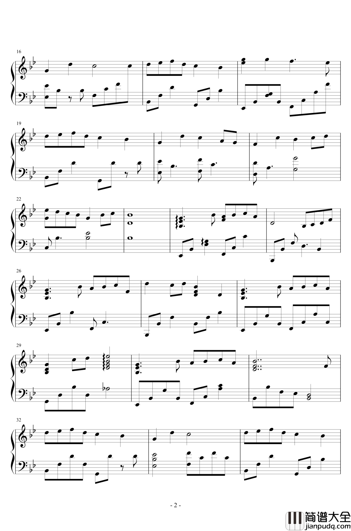 Snow_Dreams钢琴谱_完全版_班得瑞_Bandari_雪之梦