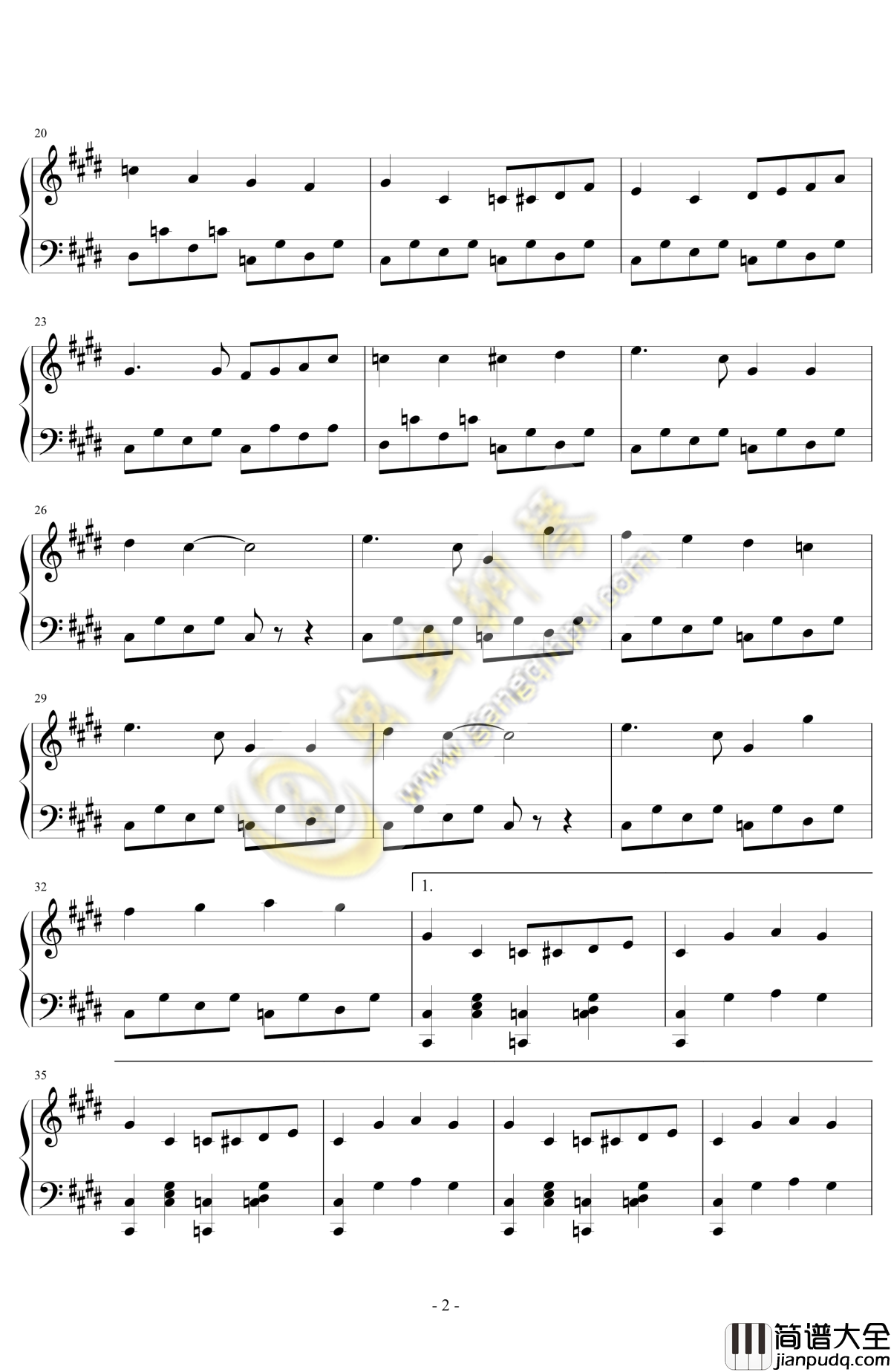 hide_and_seek钢琴谱_明星大侦探_天堂岛之歌